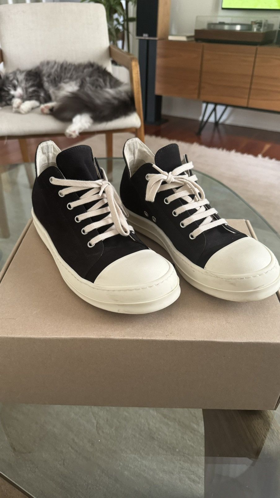 Rick owens low ramones ss24