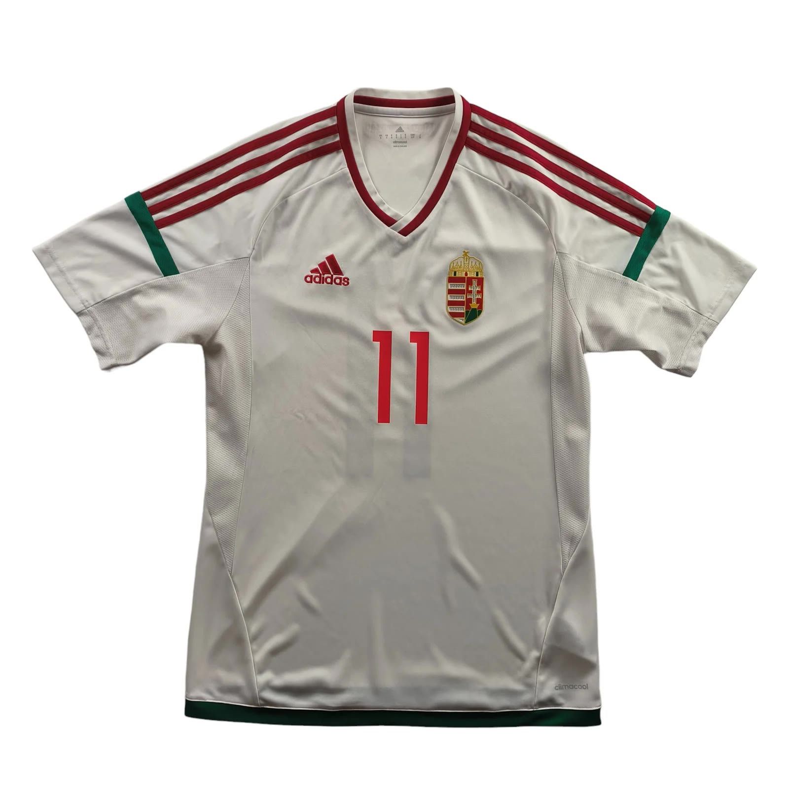 Hungary 2016-18 Adidas away #11 football jersey size S