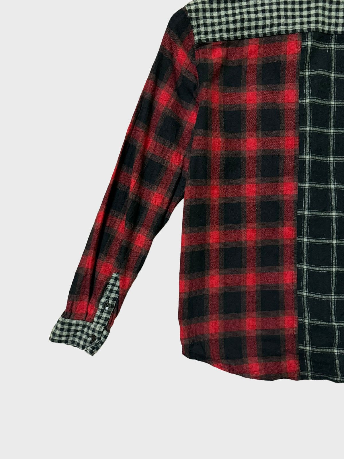 Japanese Brand Art Class Reconstructed Tartan Cdg Style Flannel Size US S / EU 44-46 / 1 - 12 Thumbnail