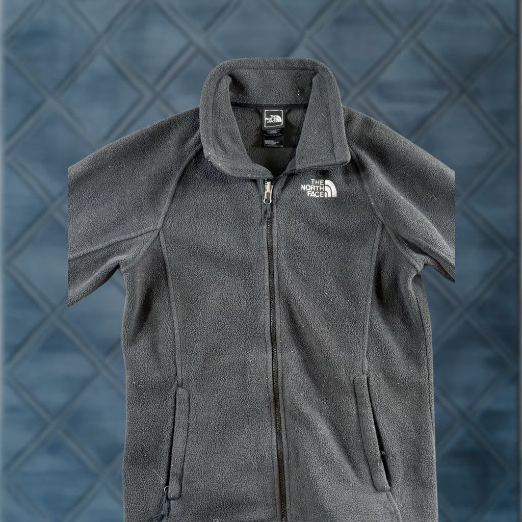 The North Face The North Face Full-Zip Jacket Fleece Logo Pockets Women's Size Small Black Size S / US 4 / IT 40 - 1 Thumbnail