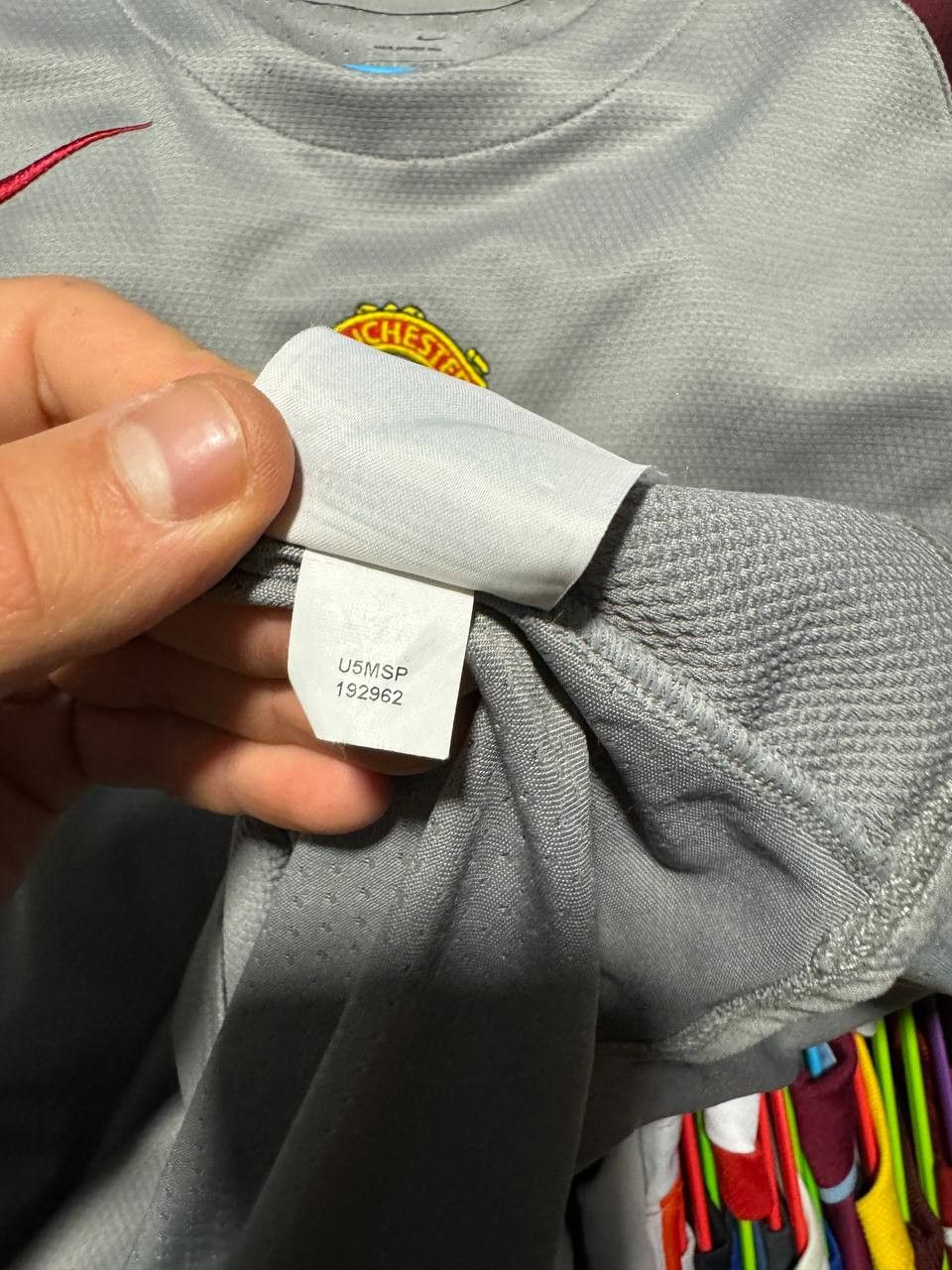 Nike × Vintage Vintage 2004 Nike Manchester United Training Jersey Large Size US L / EU 52-54 / 3 - 14 Thumbnail