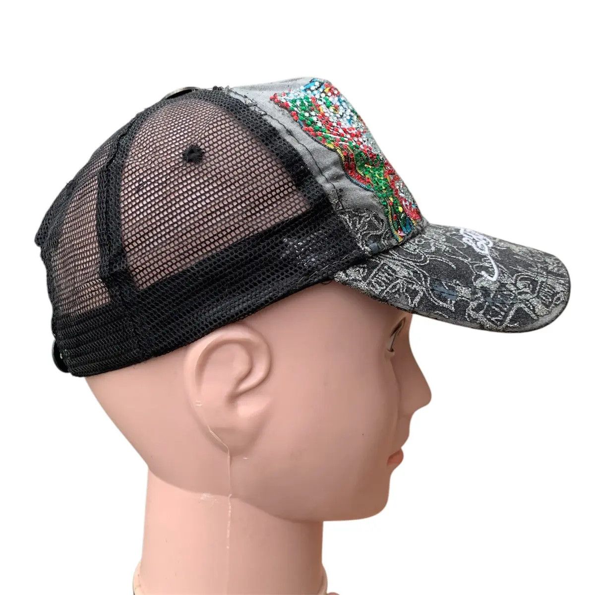 Ed Hardy DISTRESSED ED HARDY CAP Size ONE SIZE - 2 Thumbnail