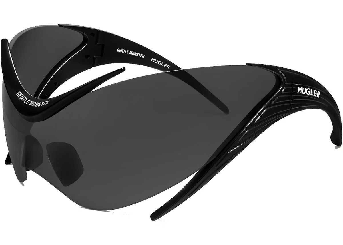 Gentle Monster × Mugler Gentle Monster x Mugler Spiral Sunglasses (01 M01) Size ONE SIZE - 1 Thumbnail