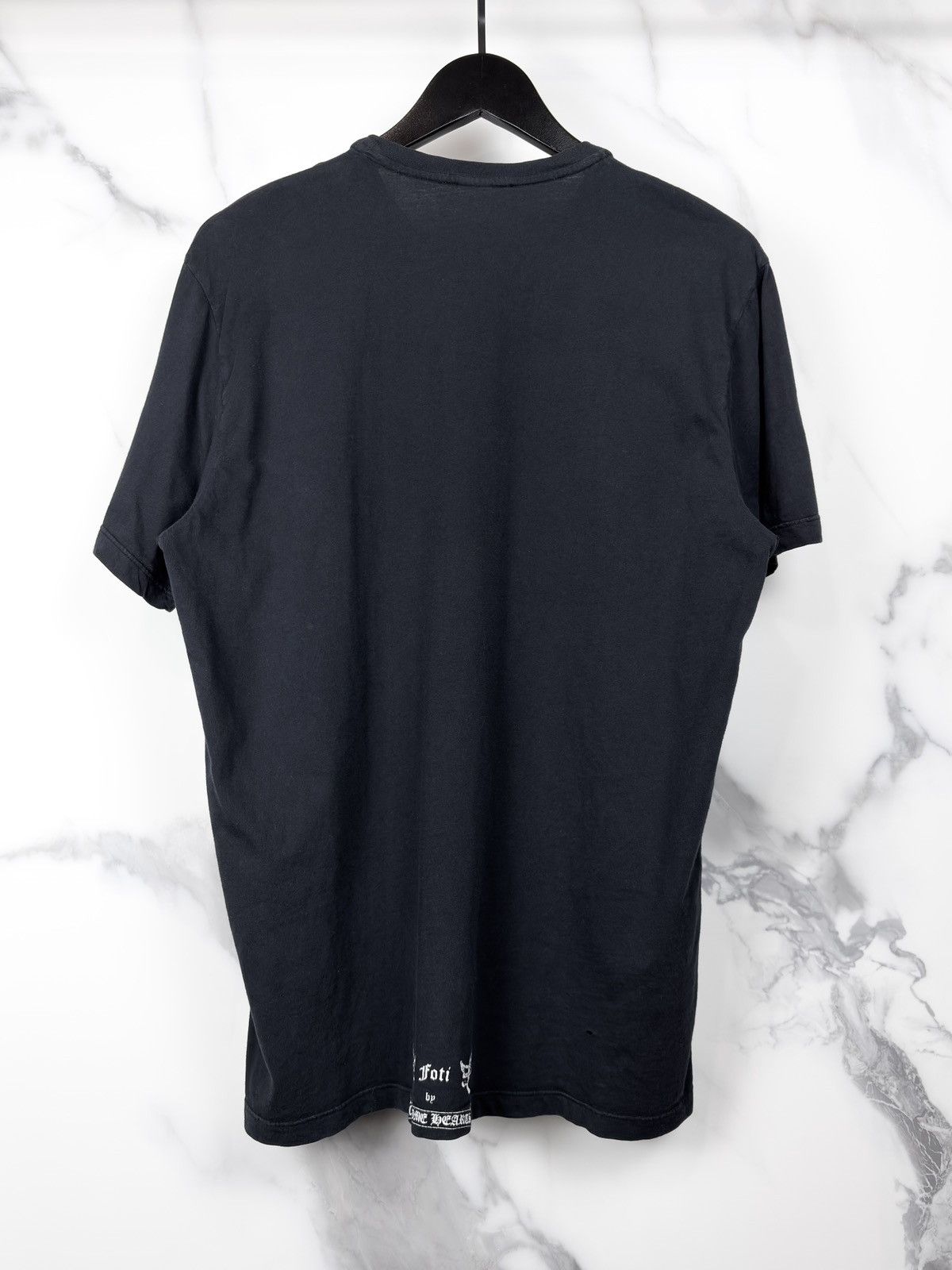 Chrome Hearts Chrome Hearts Vintage Foti Skeleton Big Print Tshirt Black Size US L / EU 52-54 / 3 - 2 Thumbnail
