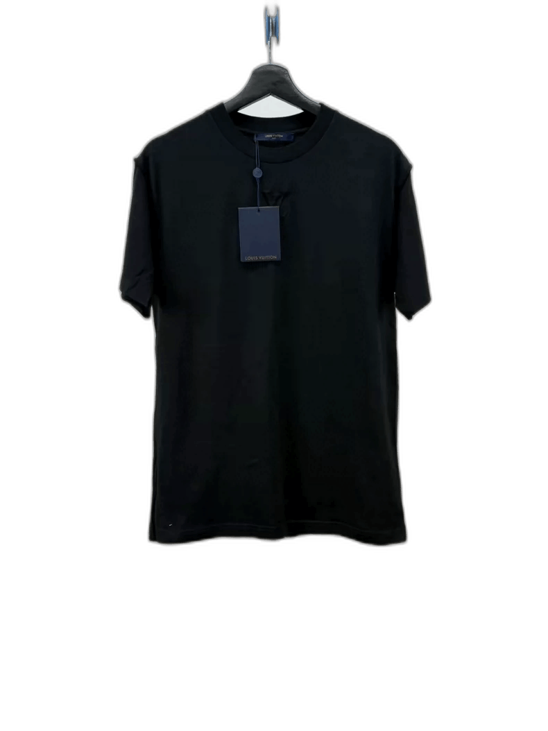 Louis Vuitton Louis Vuitton Black Logo Short Sleeve Shirt-2506 Size US S / EU 44-46 / 1 - 1 Thumbnail