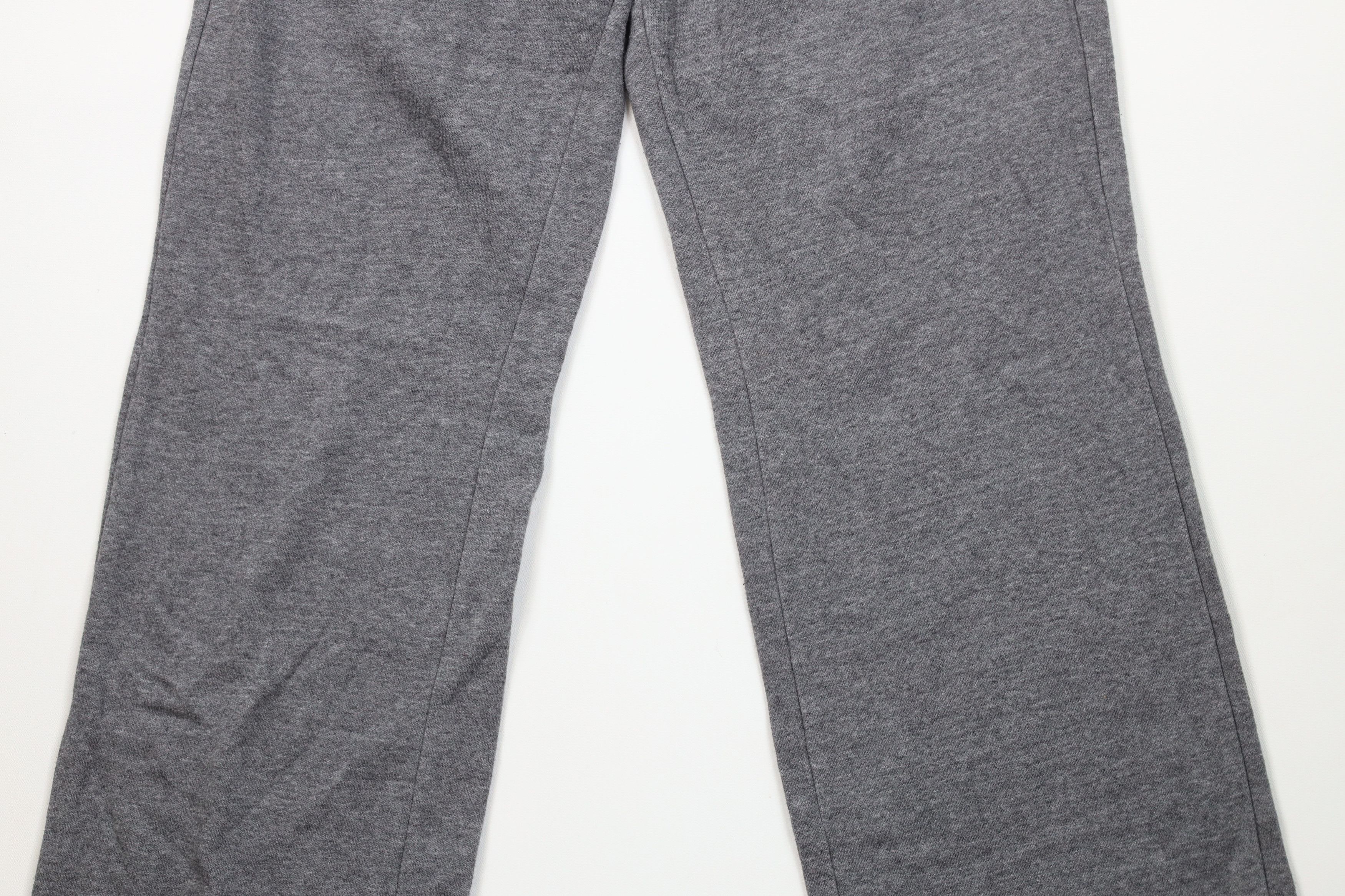 Nike Vintage Nike Scott Mini Swoosh Wide Leg Sweatpants Gray Size 28" / US 6 / IT 42 - 3 Thumbnail