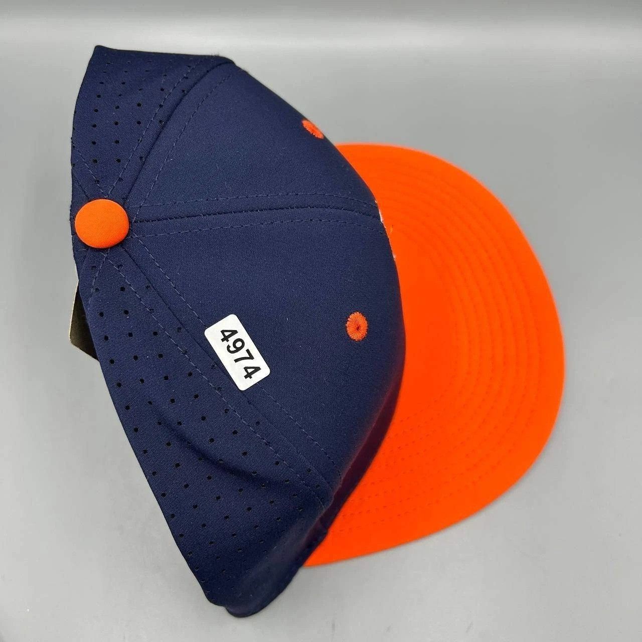 The Game Vintage Houston Wildcatters Hat Men Medium Fitted Cap New Size ONE SIZE - 9 Thumbnail