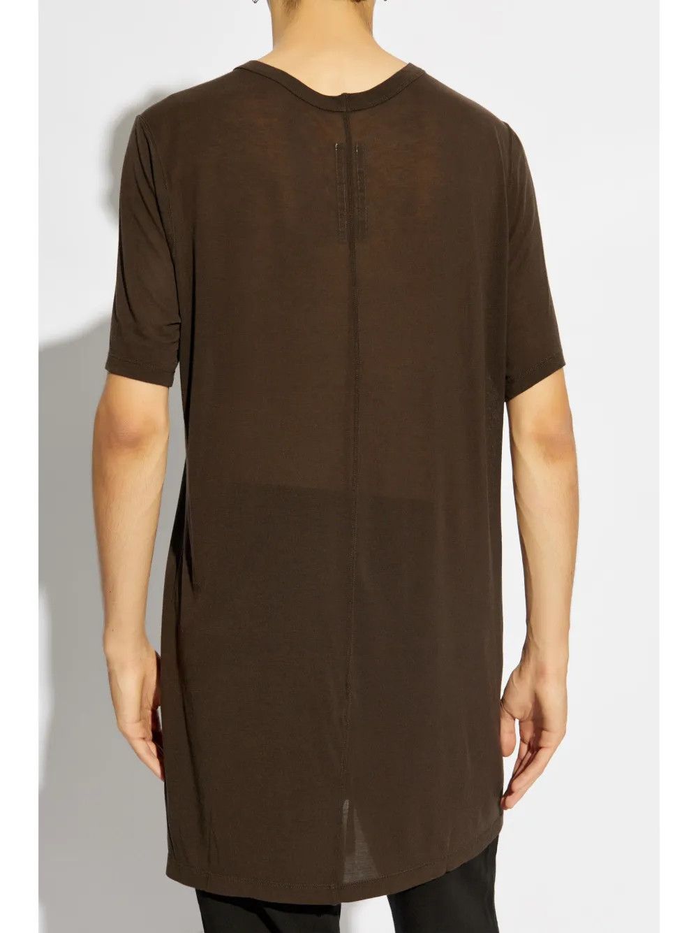 Rick Owens o1y0325 Crewneck T-Shirt in Dark Brown Size US S / EU 44-46 / 1 - 4 Thumbnail