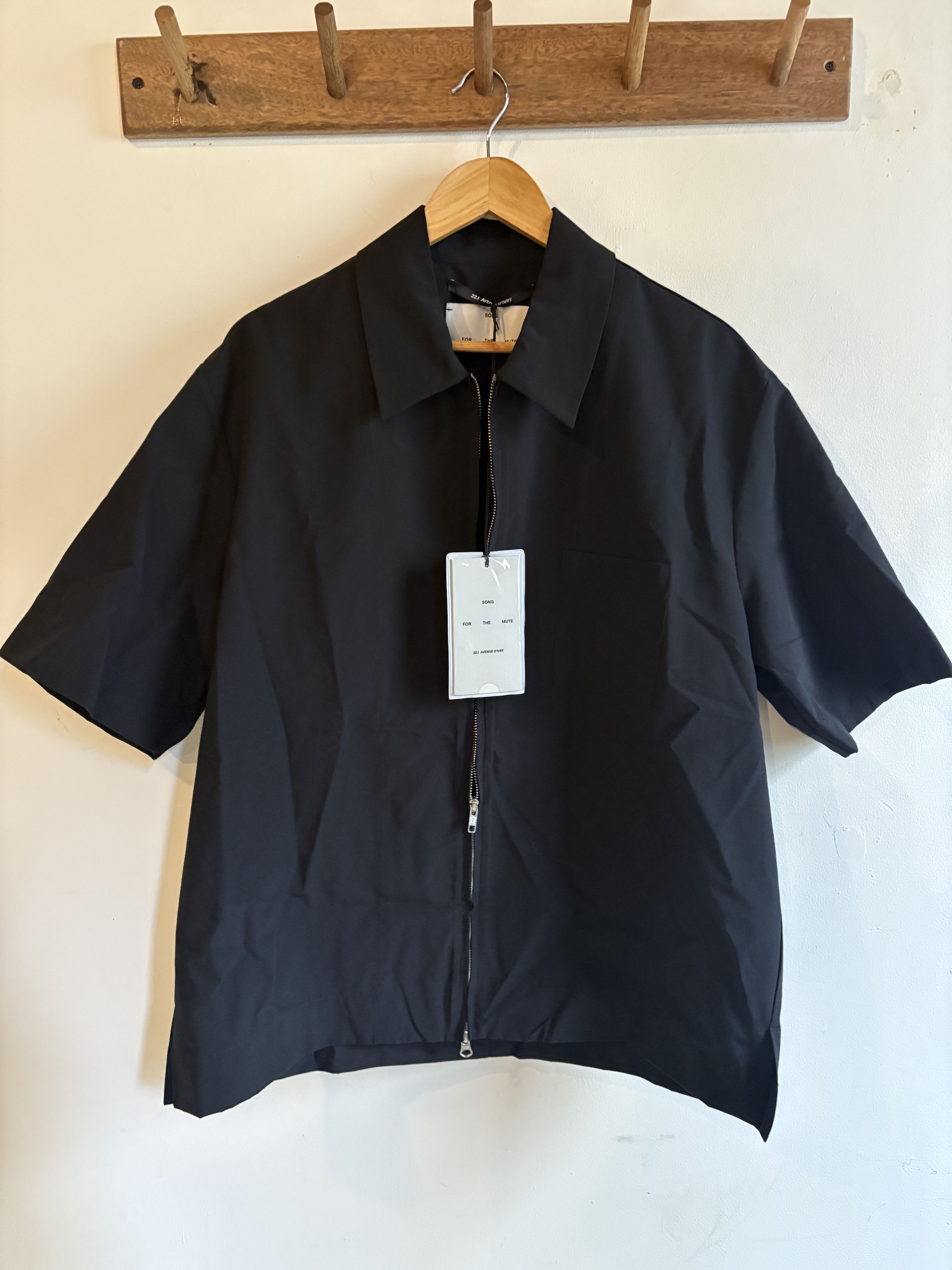Song For The Mute Song for the Mute Zip Up Box S/S Shirt Size US M / EU 48-50 / 2 - 5 Thumbnail