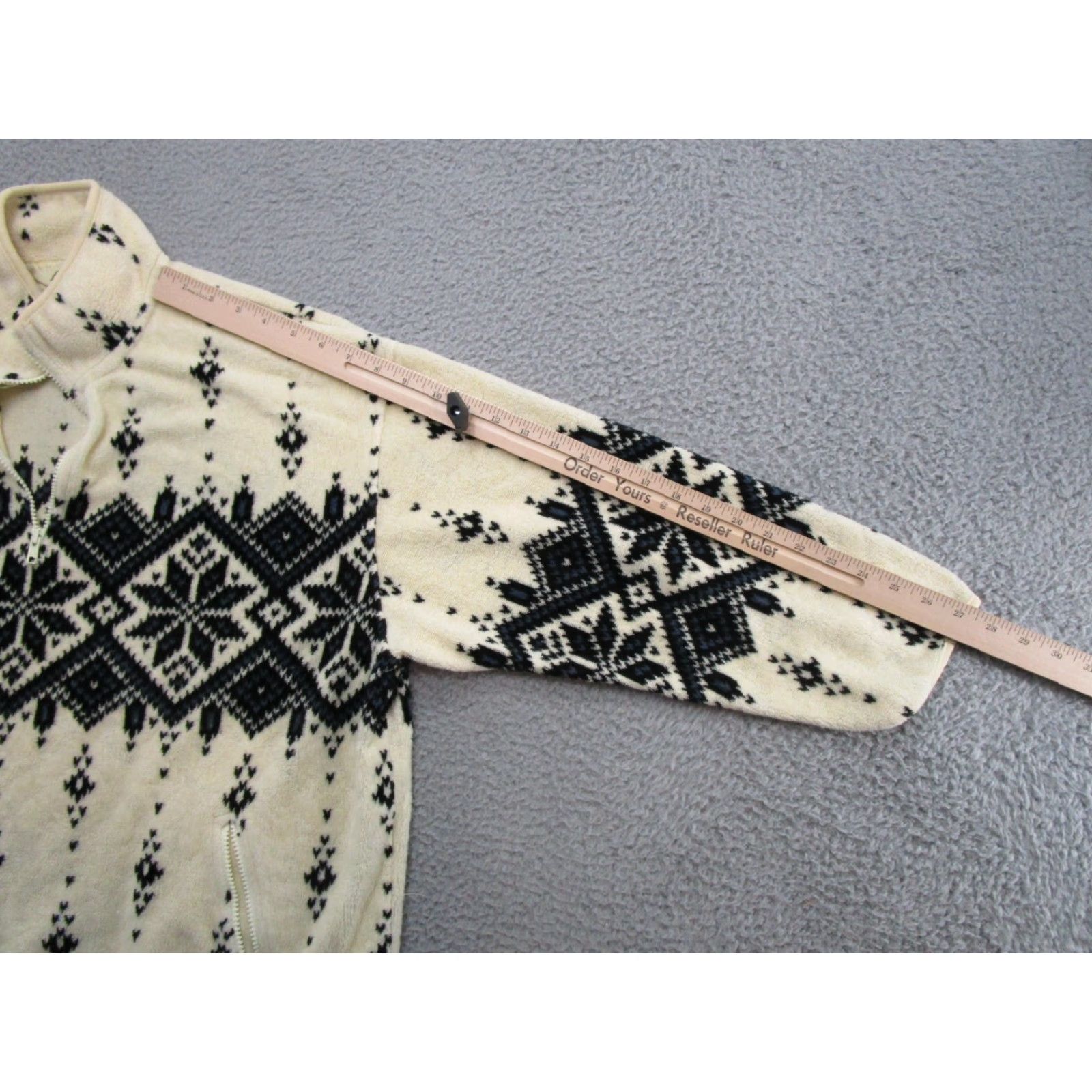 Eddie Bauer Eddie Bauer VTG Y2K Jacket Women’s Nordic Sherpa Fleece Pullover Aztec SZ XL Size XL / US 12-14 / IT 48-50 - 4 Thumbnail