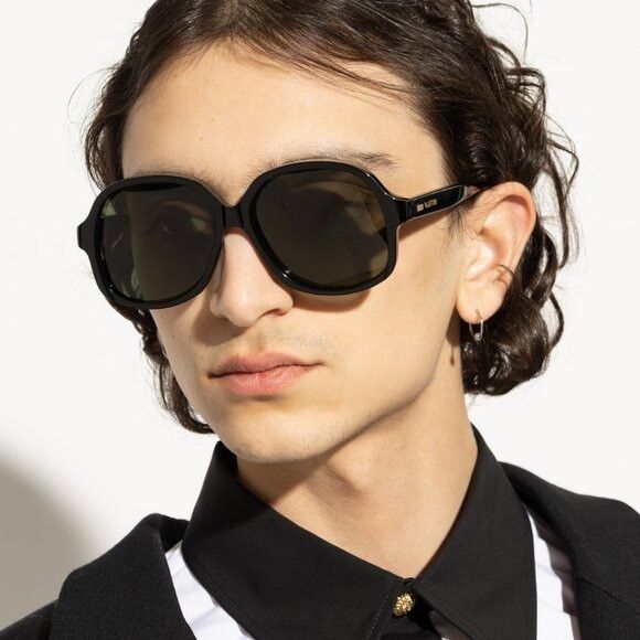 Valentino NEW VALENTINO SUNGLASSES VLS-177A BLACK GREEN WOMEN EYEWEAR Size ONE SIZE - 6 Thumbnail