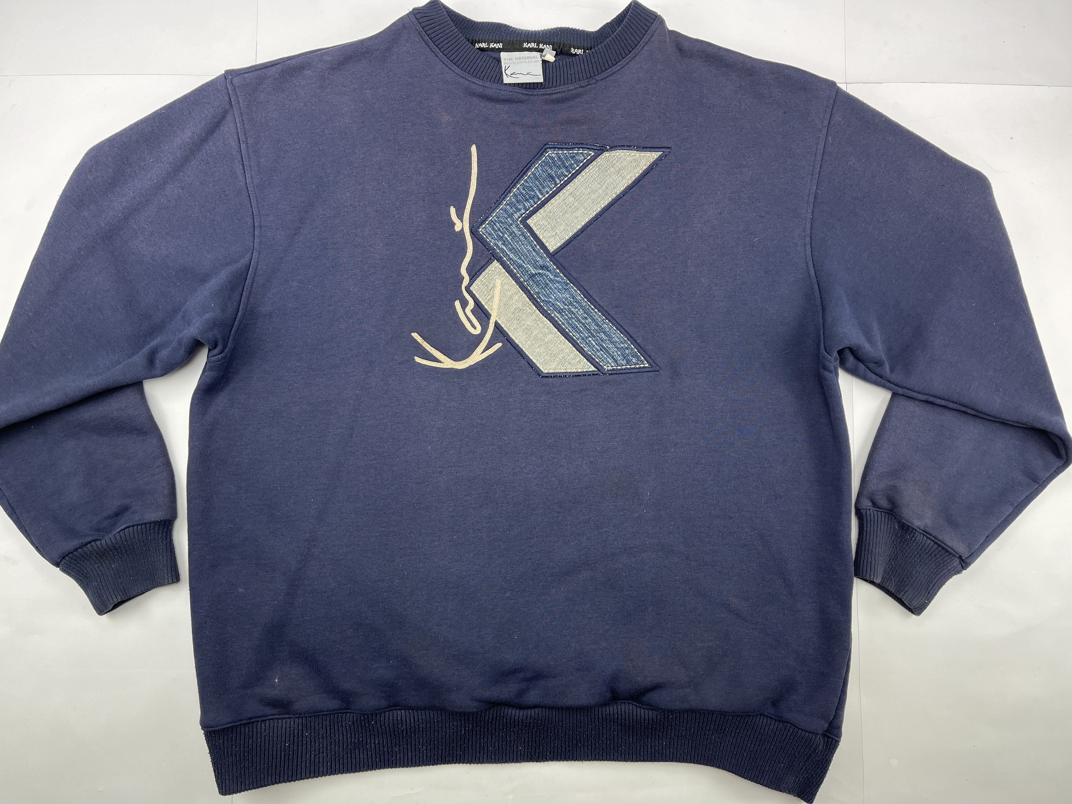Karl Kani KARL KANI sweatshirt, vintage Kani, 90s hip hop mens size XL Size US XL / EU 56 / 4 - 4 Thumbnail