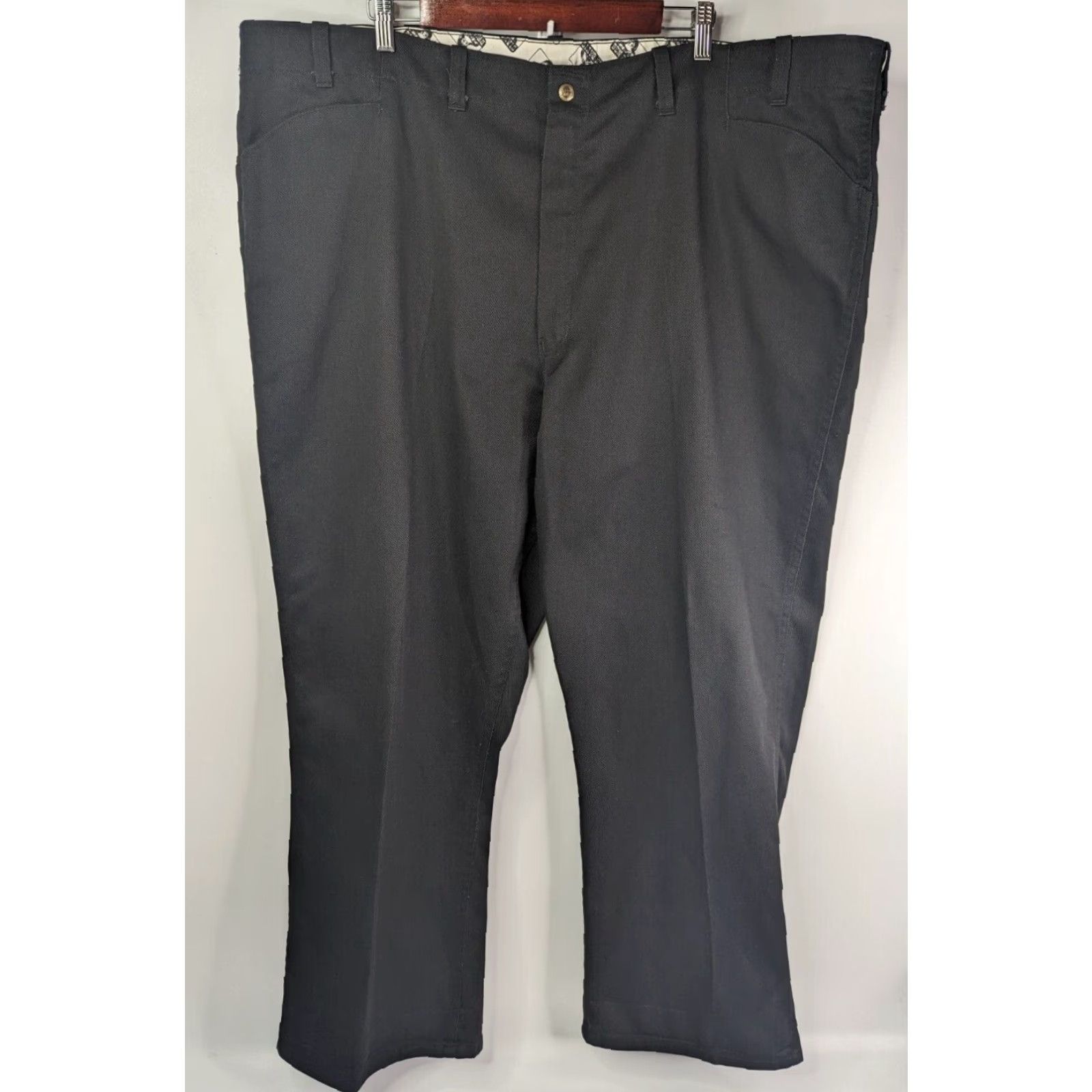 Ben Davis VINTAGE Ben Davis Chino Pants Union Made Size 50 Dark Charcoal Workpant Men Pants 30 Inseam Size US 34 / EU 50 - 2 Thumbnail