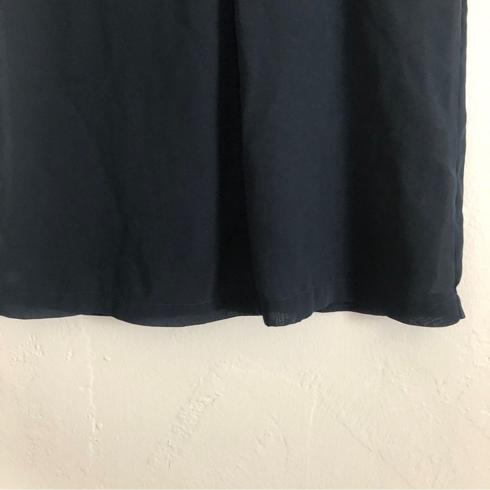 Banana Republic Banana Republic Blue High Neck Keyhole Tank Blouse Top Size M / US 6-8 / IT 42-44 - 3 Thumbnail