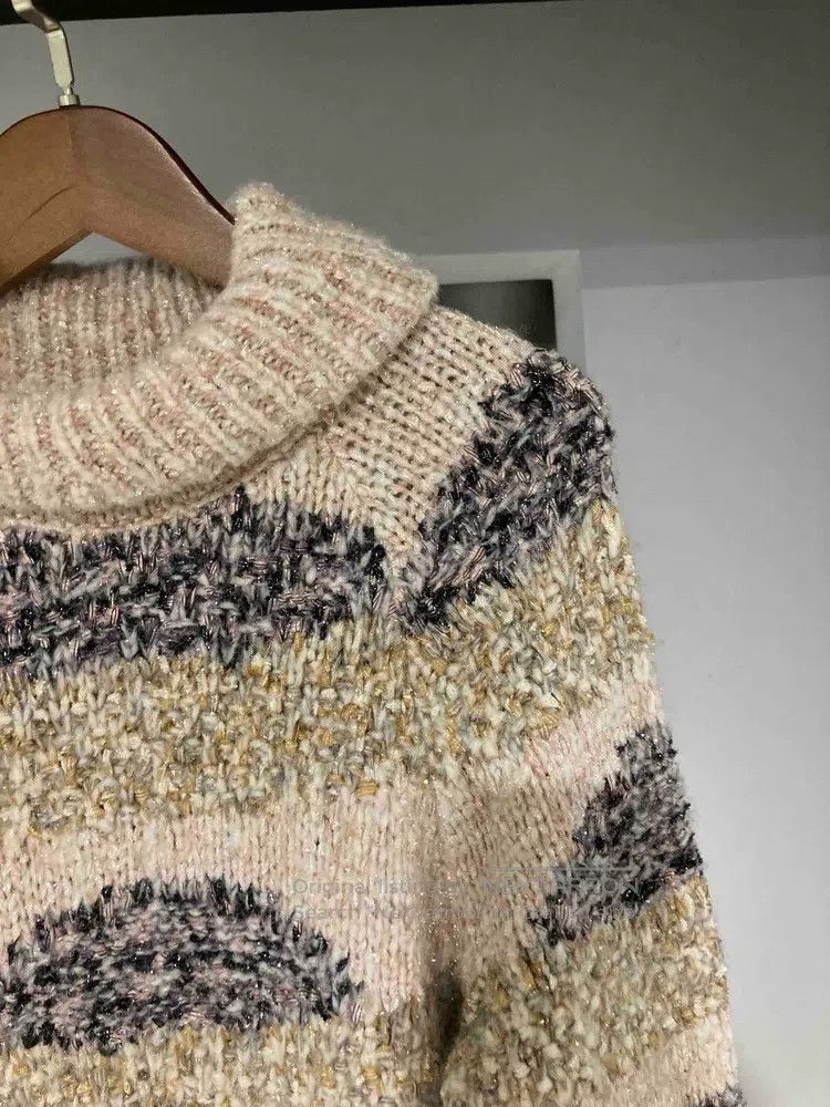 Chanel Chanel Forest Series Pink Purple Yellow Knitted Glitter Cl Size XXS / US 00 / IT 34 - 4 Thumbnail