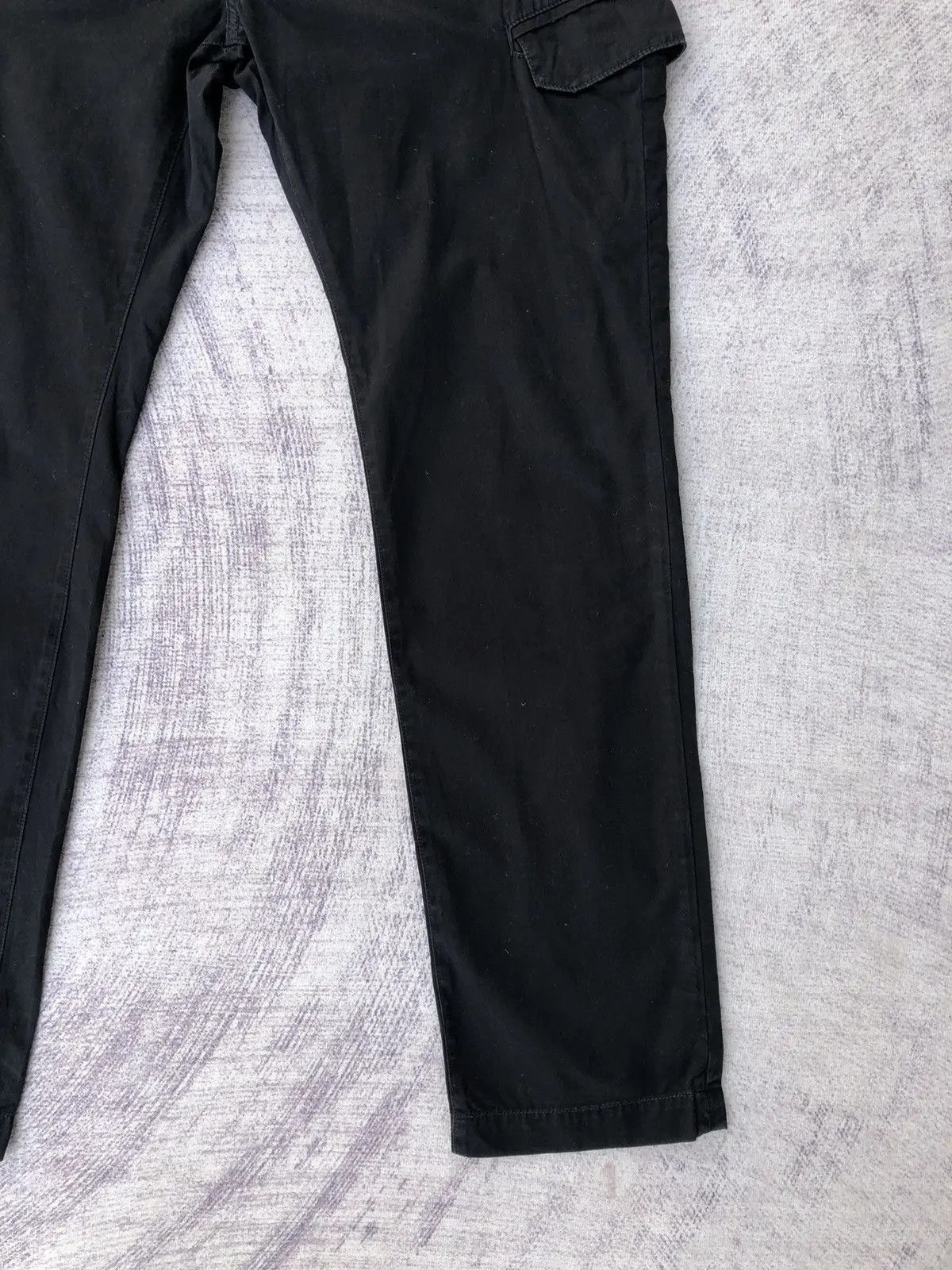All Blacks Ikko black Cargo Trousers With 6 Pocket Workware Size US 33 - 4 Thumbnail
