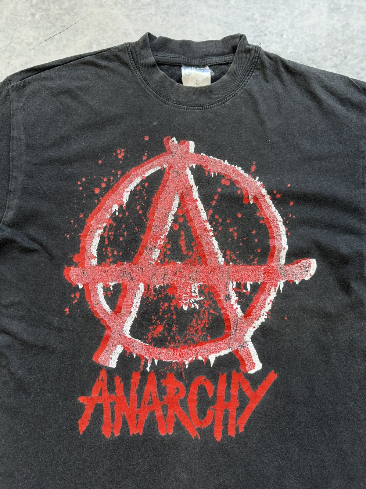 Band Tees × Vintage Anarchy big logo vintage 00s big logo A Size US L / EU 52-54 / 3 - 2 Thumbnail