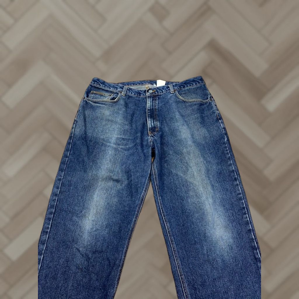 Calvin Klein VINTAGE Calvin Klein Denim Jeans Mens 40x26 Medium Wash Blue USA Jeans Men 40 26 Straight Blue USA Mens Size US 40 / EU 56 - 1 Thumbnail