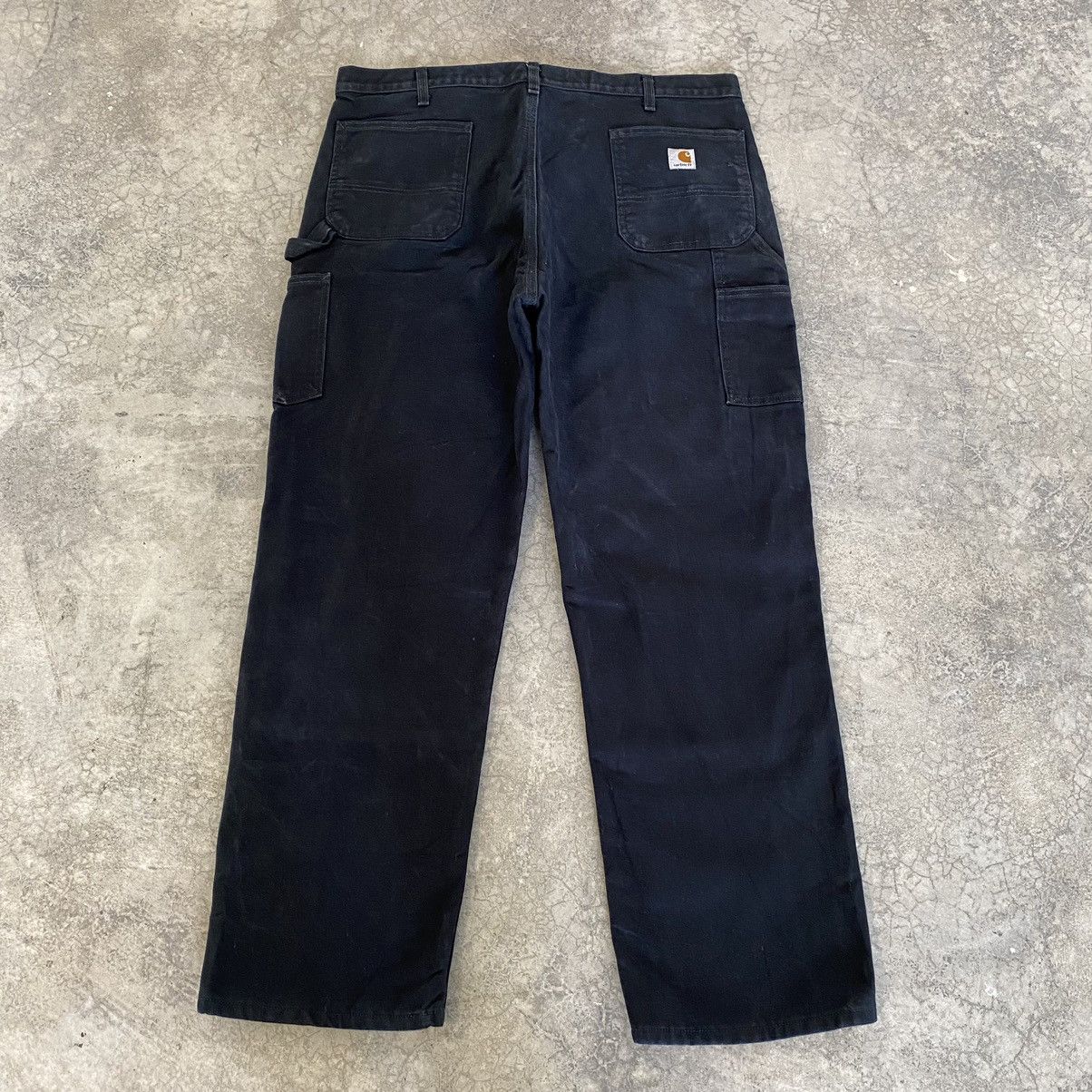 Carhartt VTG Carhartt Double Knee Blanket Lined Carpenter Pants Size US 40 / EU 56 - 16 Thumbnail