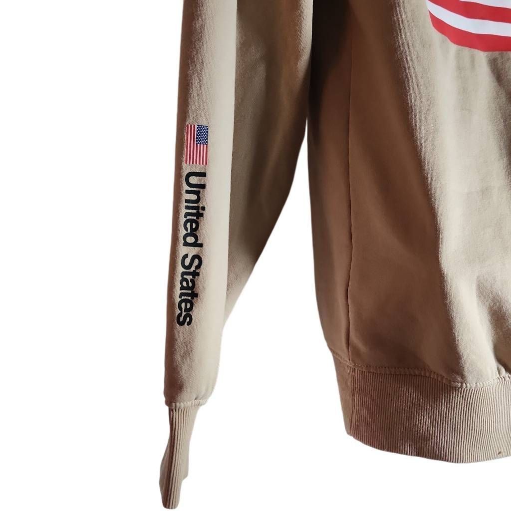 H&M Divided H&M Men's Size XS Tan NASA Hoodie Size US XS / EU 42 / 0 - 4 Thumbnail