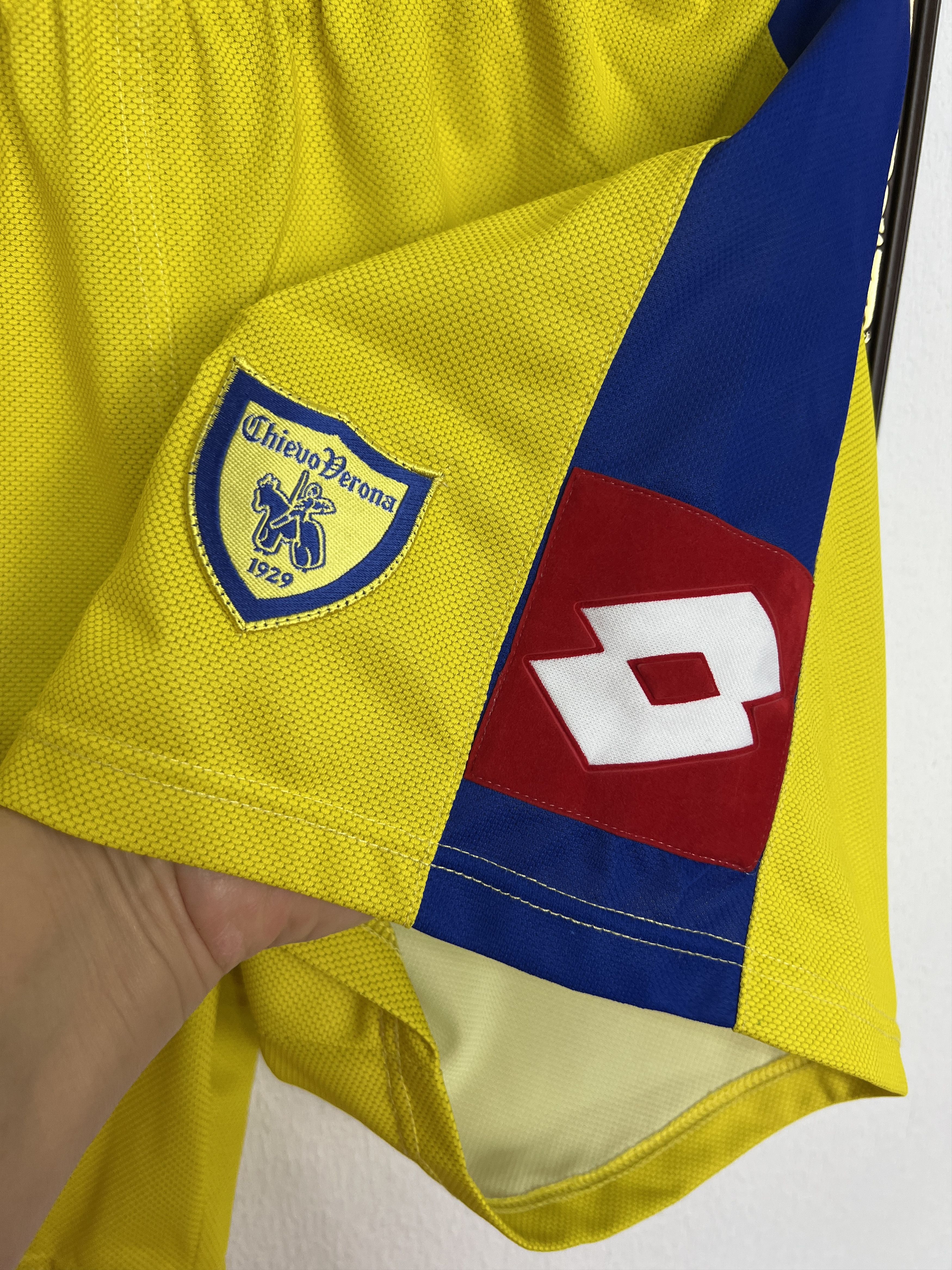 Lotto Sport Vintage 90's Chievo Verona Football Shorts Soccer Athletic Size US 32 / EU 48 - 4 Thumbnail