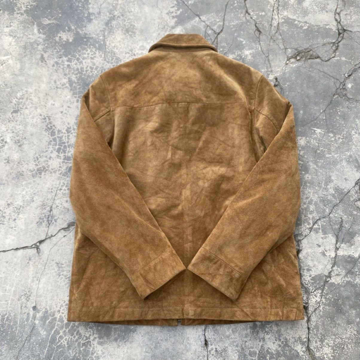 Gap Vintage GAP Authentic Suede Leather Jacket Size US L / EU 52-54 / 3 - 8 Thumbnail
