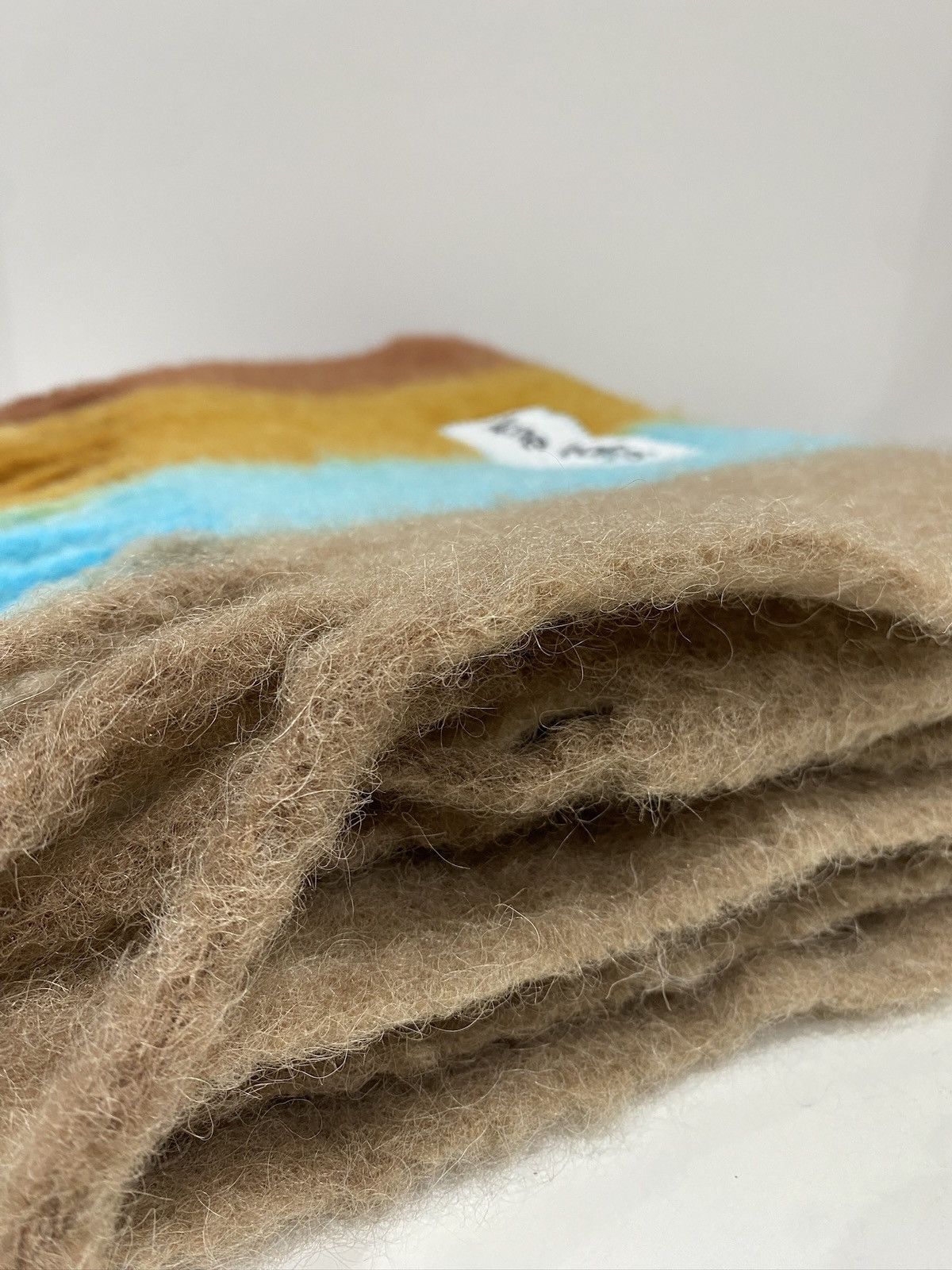 Acne Studios Acne Studios Gradient Striped Scarf Large Wool Alpaca Mohair Size ONE SIZE - 14 Thumbnail