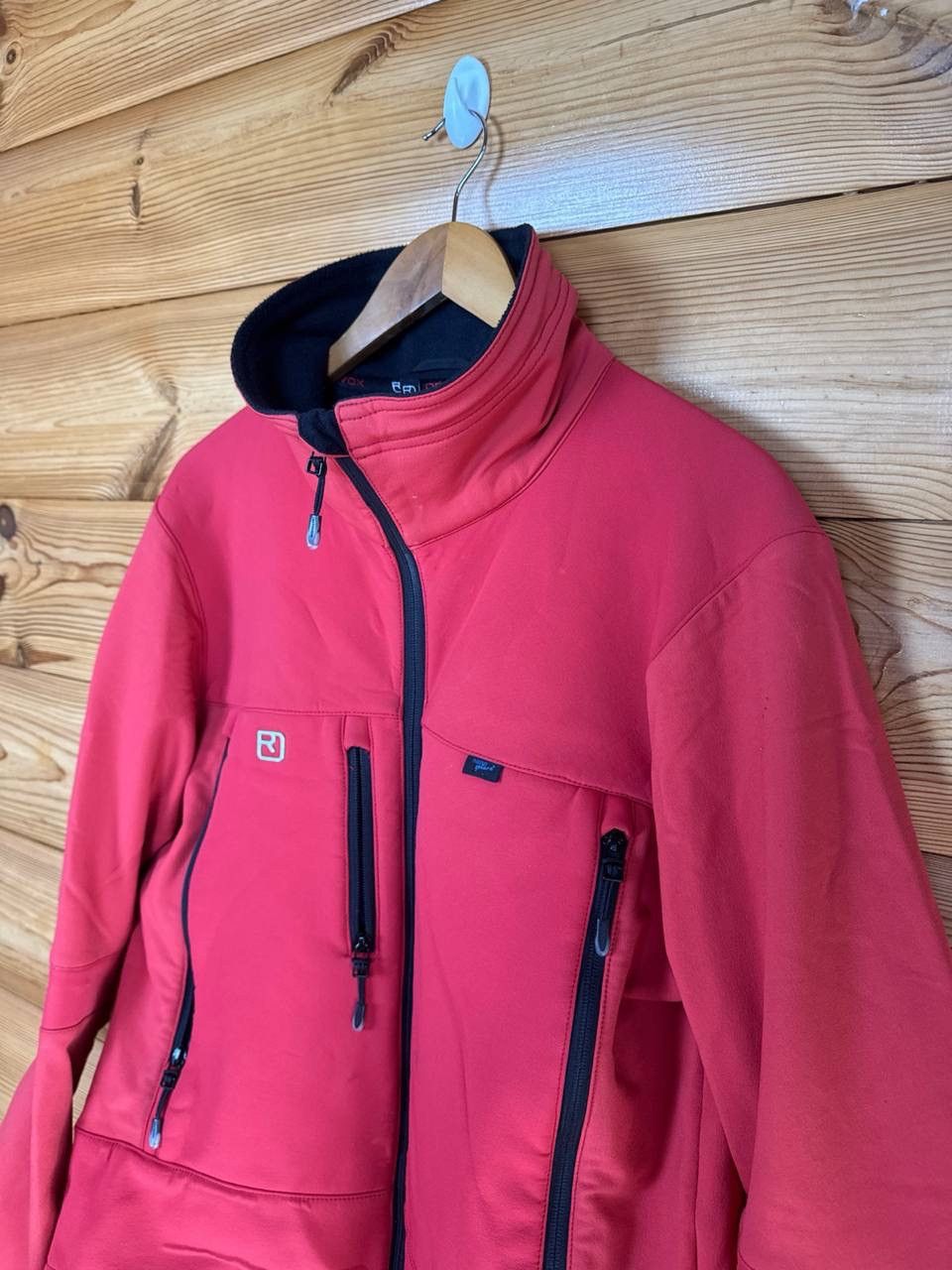 ORTOVOX Ortovox Softshell Jacket Merino Red Full Zip Outdoor Hiking Size US M / EU 48-50 / 2 - 6 Thumbnail