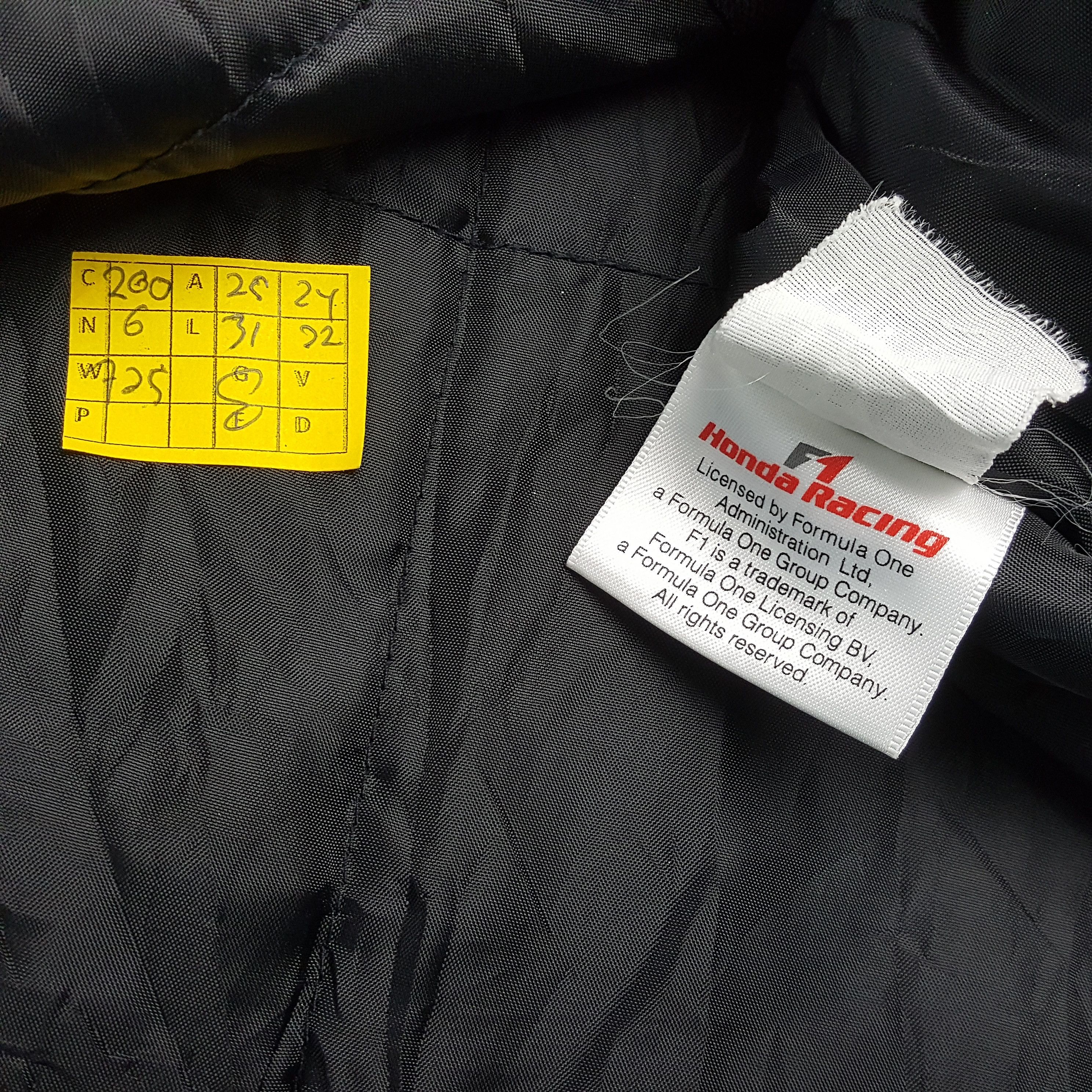 Honda × Vintage Vintage MUGEN HONDA F1 Racing Team Custom Jacket Size US XL / EU 56 / 4 - 7 Thumbnail