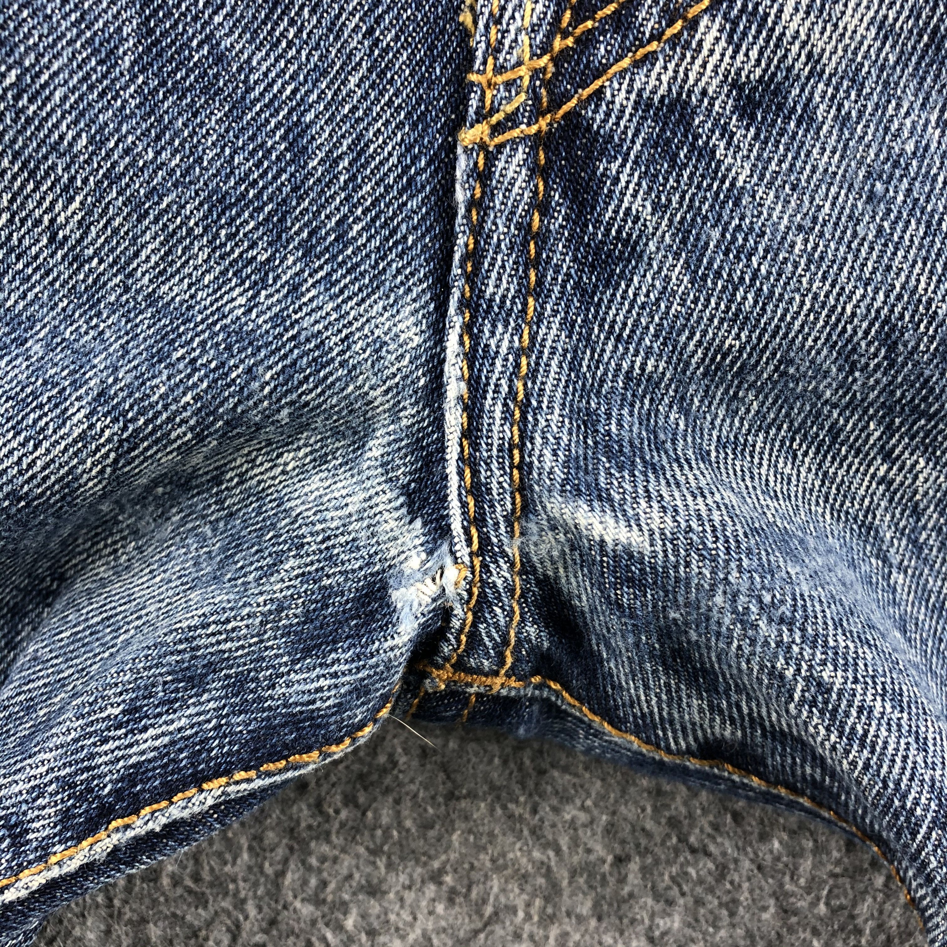 Levi's Vintage Blue Wash Levis 501 Jeans-J1460 Size US 35 - 8 Thumbnail