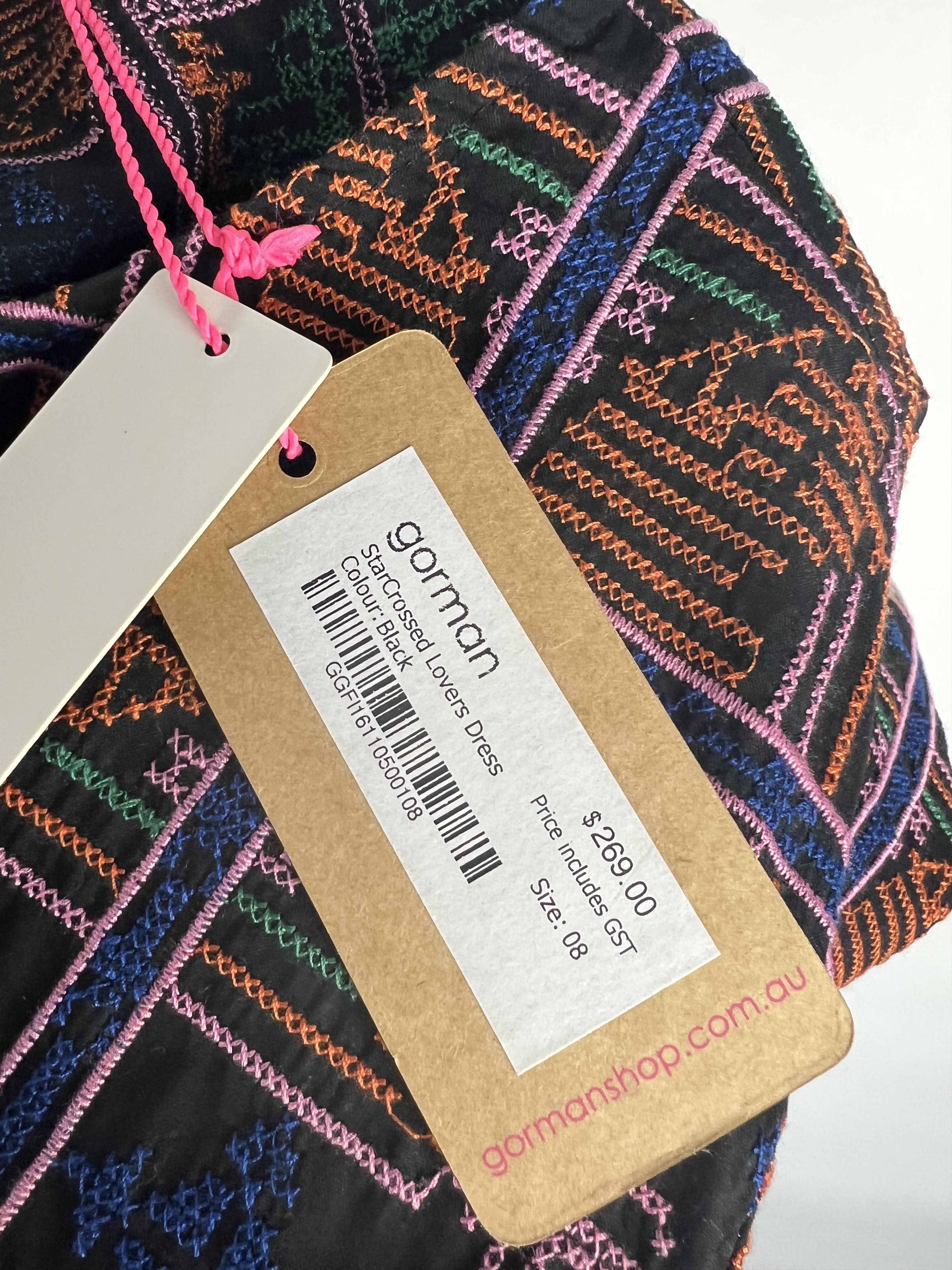 Designer $269 NWT Gorman Star Crossed Lovers Dress Size 8 Size M / US 6-8 / IT 42-44 - 10 Thumbnail