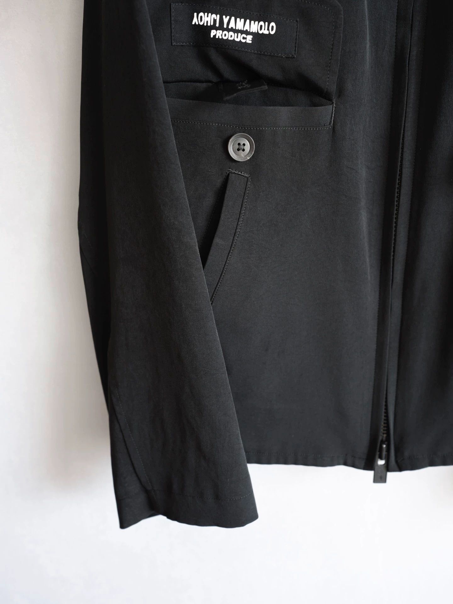 Yohji Yamamoto Yohji Yamamoto 24SS 6.1 Man Zip Triacetate Jacket Size US M / EU 48-50 / 2 - 5 Thumbnail