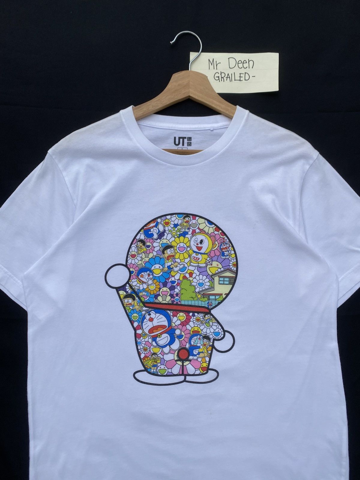 Takashi Murakami × Uniqlo Rare Uniqlo x Takashi Murakami Doraemon White Tshirt Size US L / EU 52-54 / 3 - 9 Thumbnail