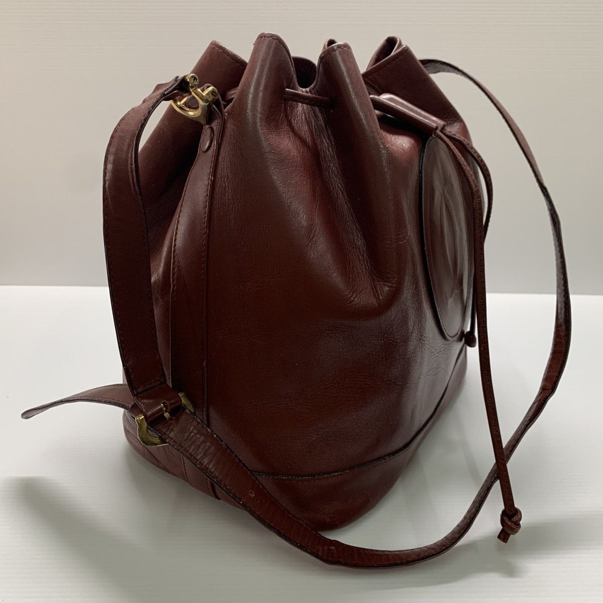 Cartier Cartier Vintage Leather Bucket Bag Size ONE SIZE - 3 Thumbnail
