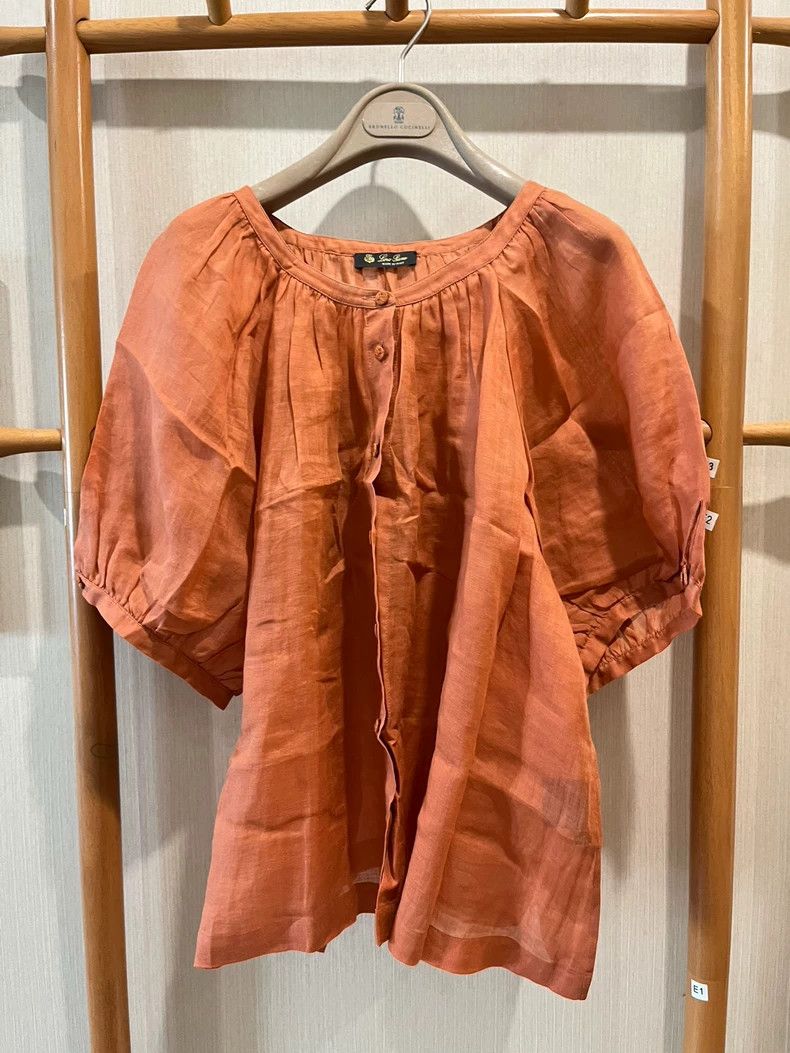 Loro Piana Loro Piana Linen Babydoll Top - dmc Size US M / EU 48-50 / 2 - 1 Thumbnail