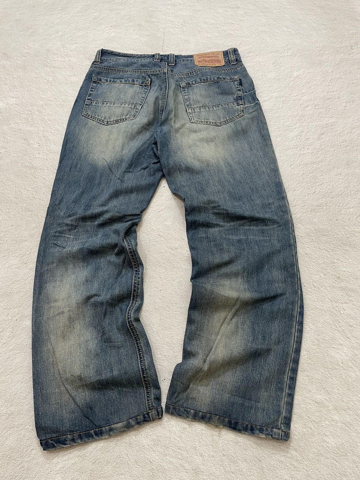 Japanese Brand 2000s Diesel Mudwash Denim Loose Fit Y2K Hysteric Size US 31 - 7 Thumbnail