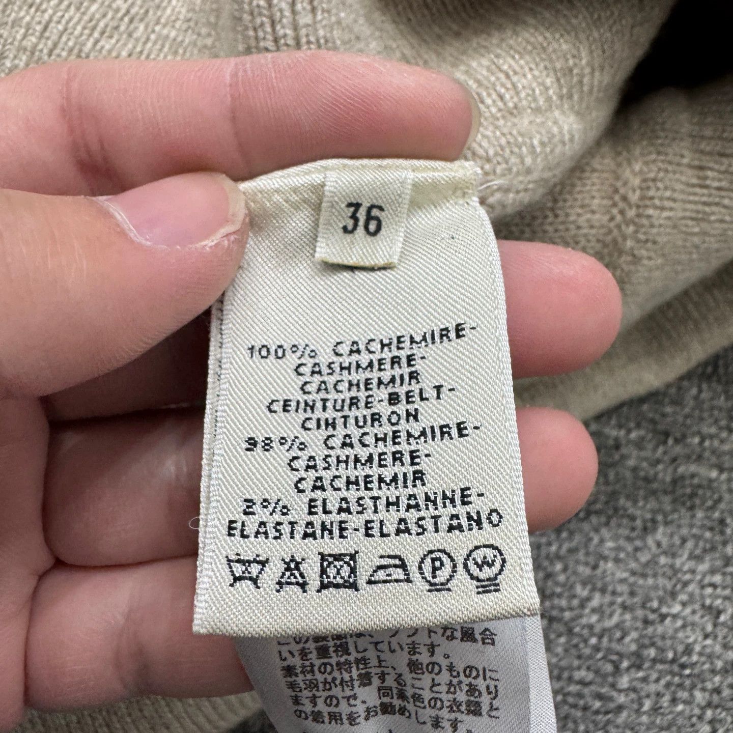 Hermes Hermes cashmere casual pants size 36 Size US 36 / EU 52 - 3 Thumbnail