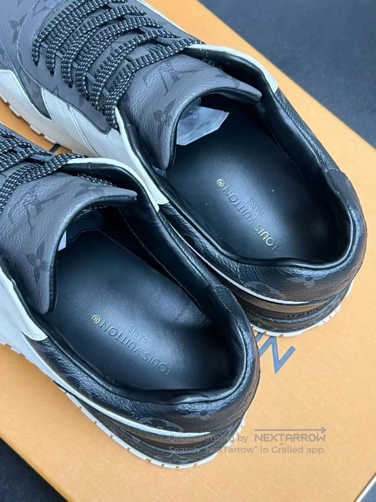 Louis Vuitton Gray Low Top Sneakers Size 9. Size US 9 / EU 42 - 3 Thumbnail