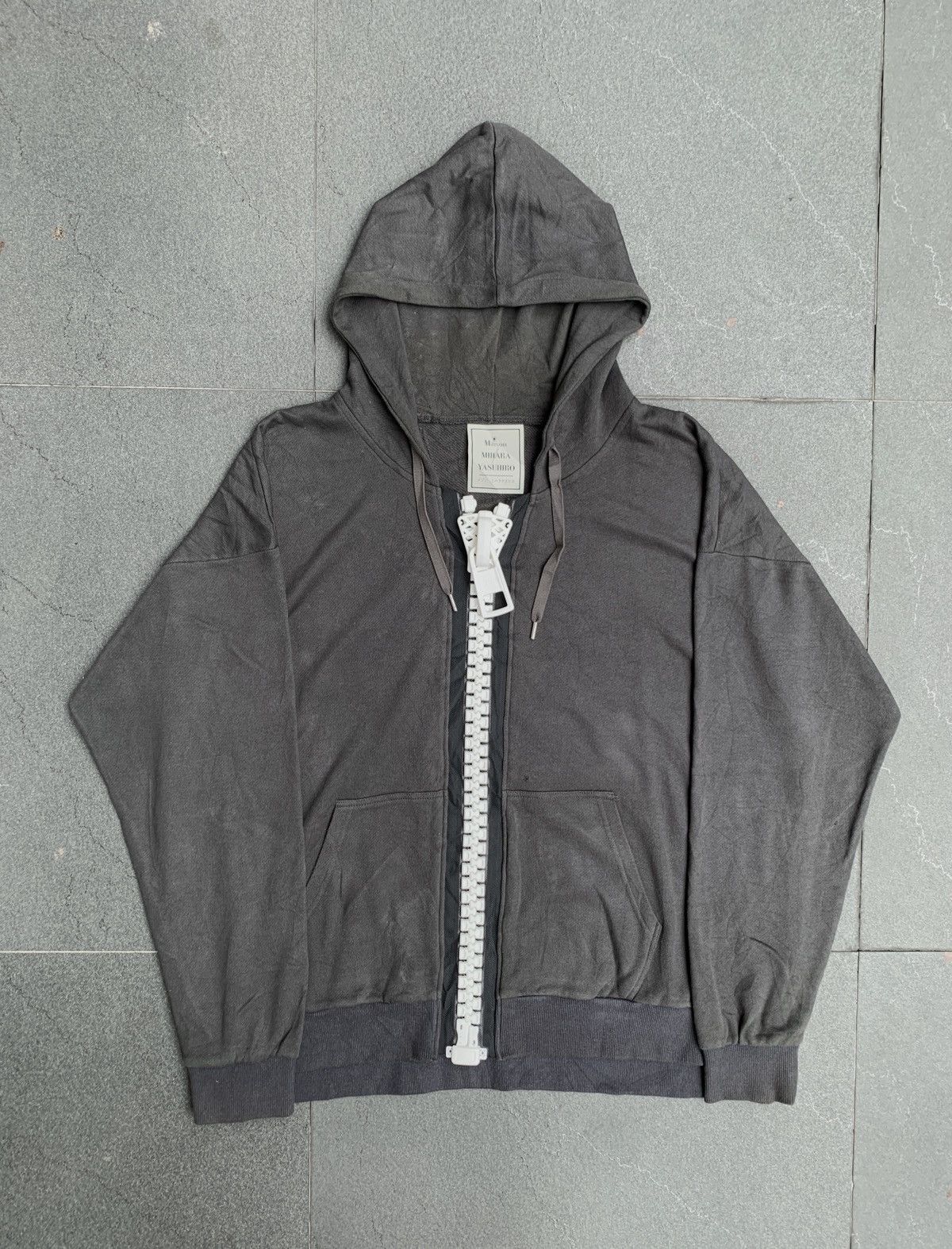 Miharayasuhiro JUMBO BIG ZIP HOODIE | Grailed