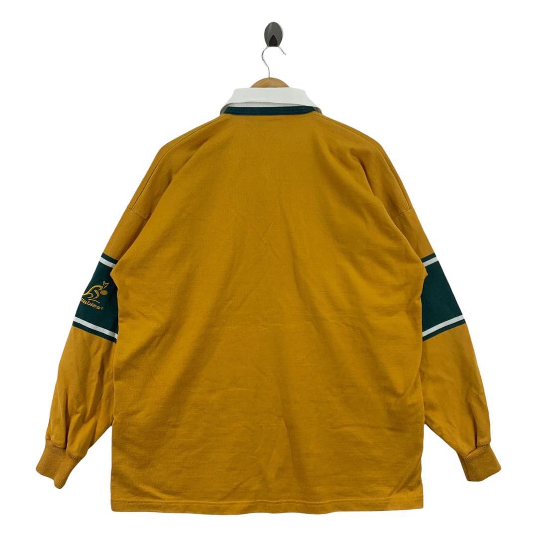 Canterbury of New Zealand × Vintage Vintage CANTERBURY wallabies rugby 2003 long sleeve polo Size US XL / EU 56 / 4 - 4 Thumbnail
