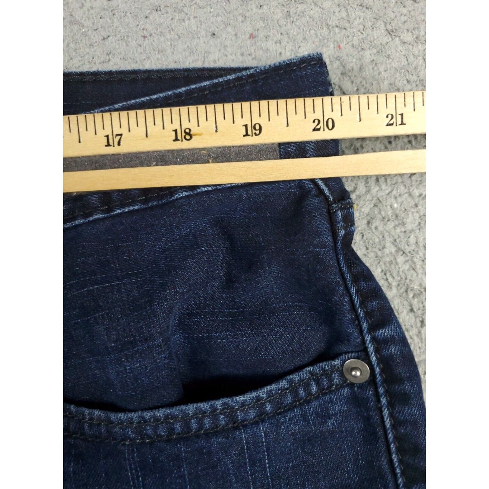 Levi's Levis 505 Jeans Blue Straight Leg Mens 38x30 Cotton Regular Fit Size US 38 / EU 54 - 4 Thumbnail