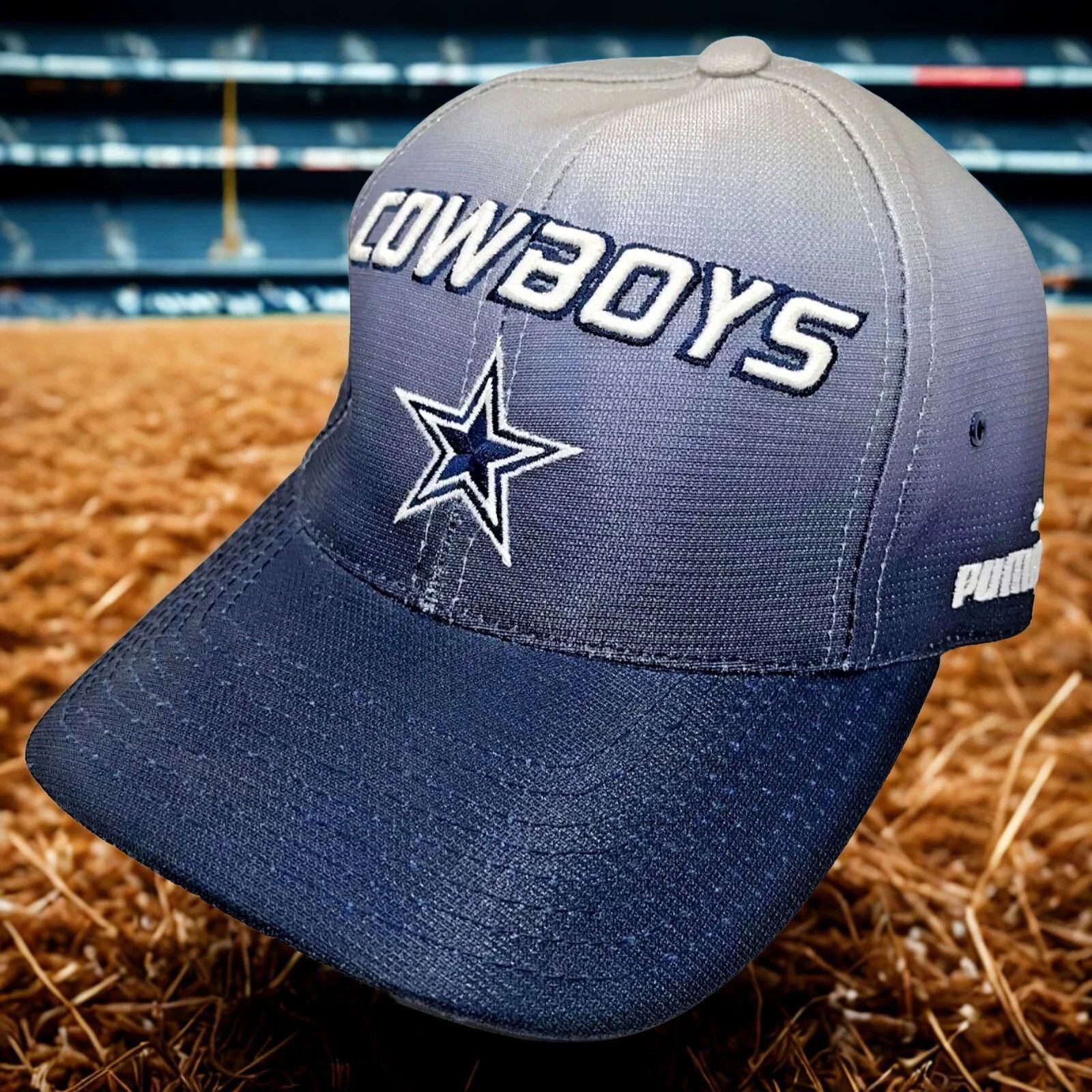 Puma Dallas Cowboys NFL Puma The Slick Pro Line 90's OSFM Hat Cap Size ONE SIZE - 1 Thumbnail