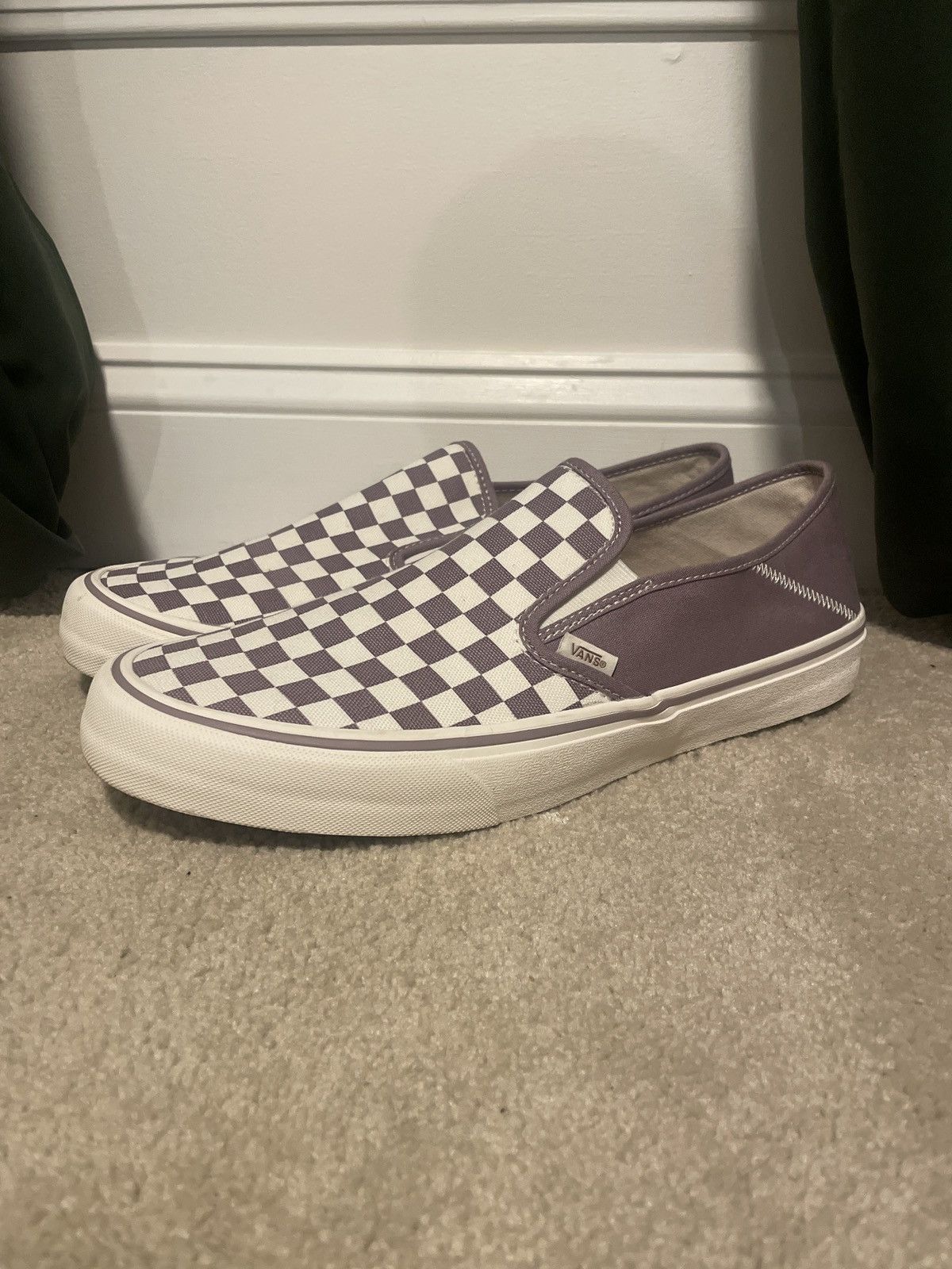 Vans Like New Vans Checker SF OG Low Slip-on Size US 13 / EU 46 - 1 Thumbnail