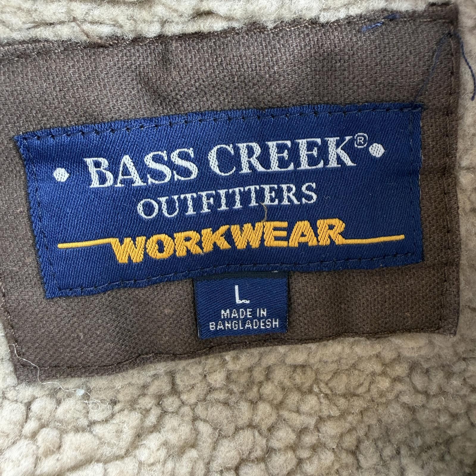 Other Bass Creek Outfitters Sherpa Lined Canvas Work Jacket Size US L / EU 52-54 / 3 - 5 Thumbnail