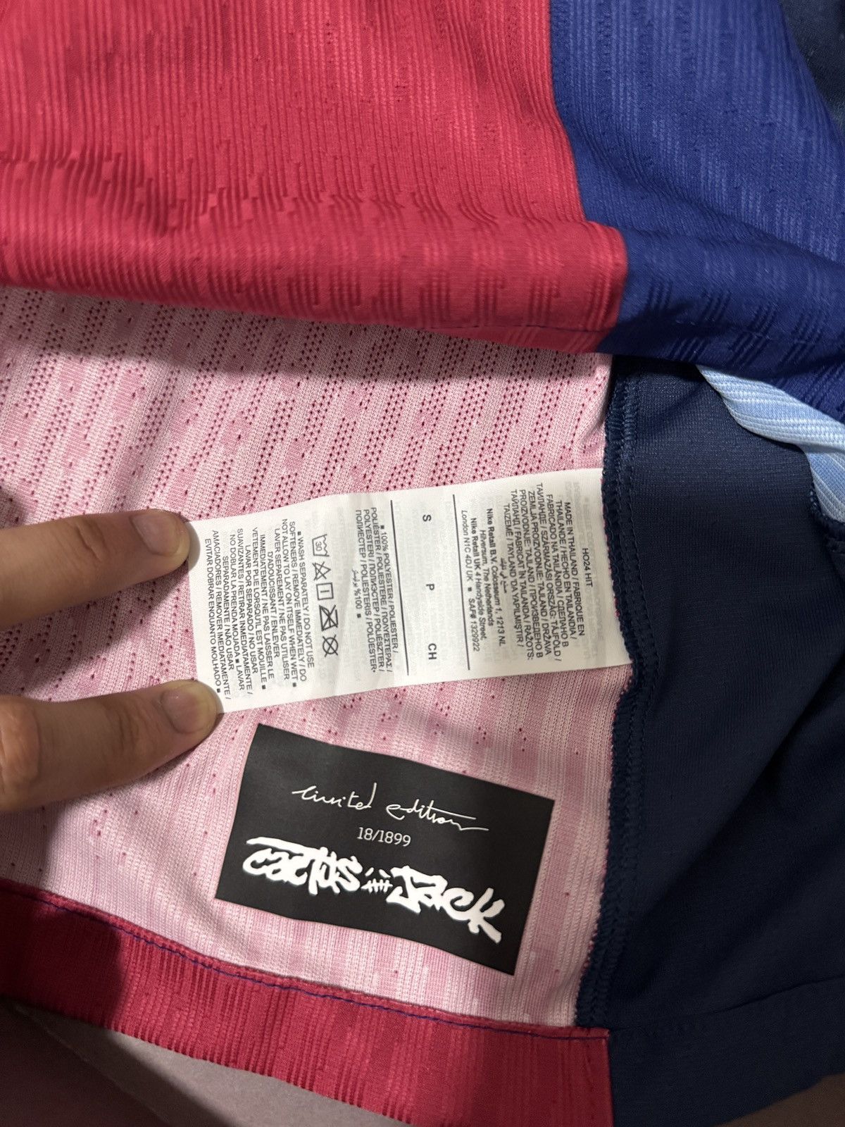 Travis Scott Limited Editon FC Barcelona X Travis Scott 18/1899 Jersey Size US S / EU 44-46 / 1 - 6 Thumbnail