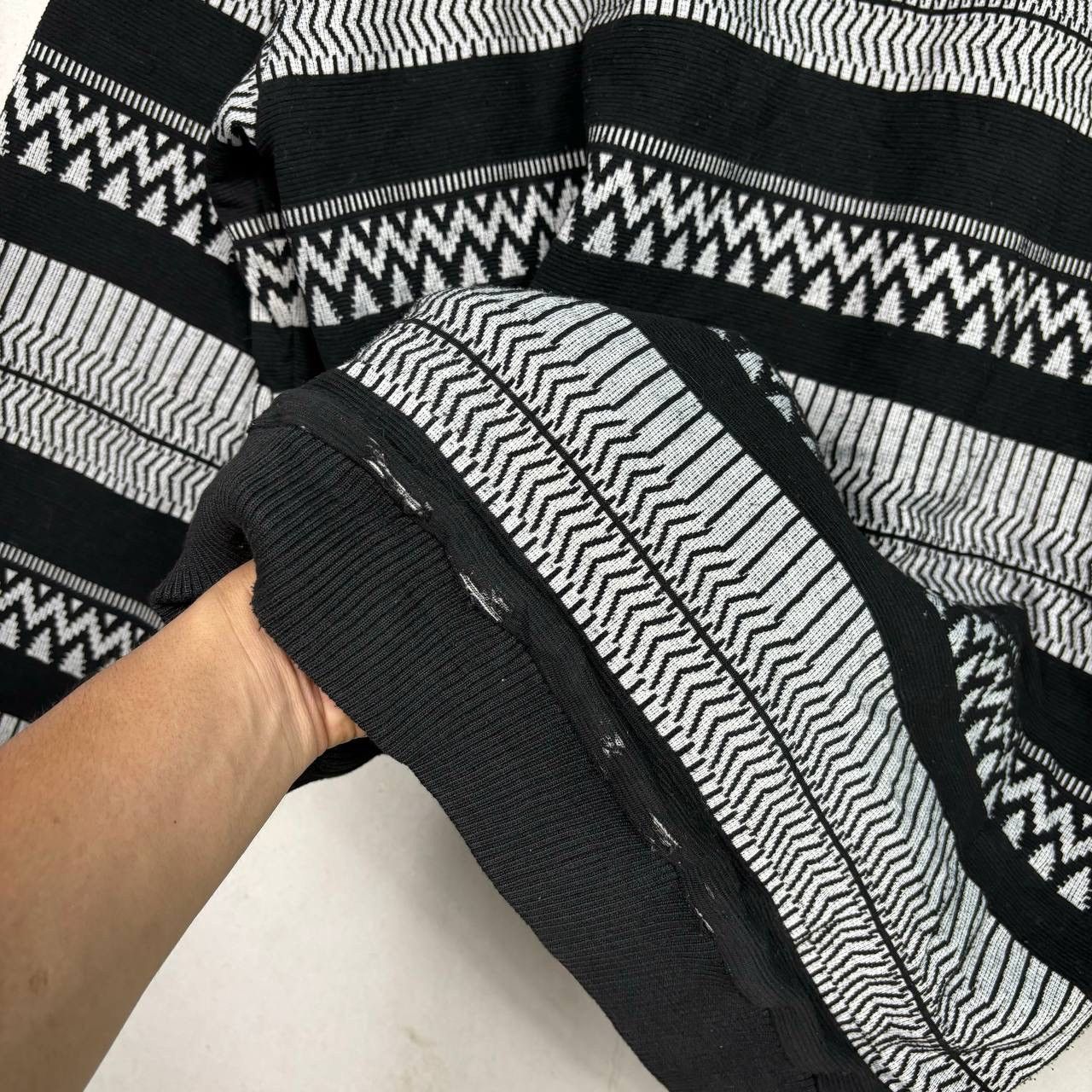 In The Attic In The Attic Avant Garde Japan Baggy Stripe Hooded Jacket Size US XL / EU 56 / 4 - 9 Thumbnail