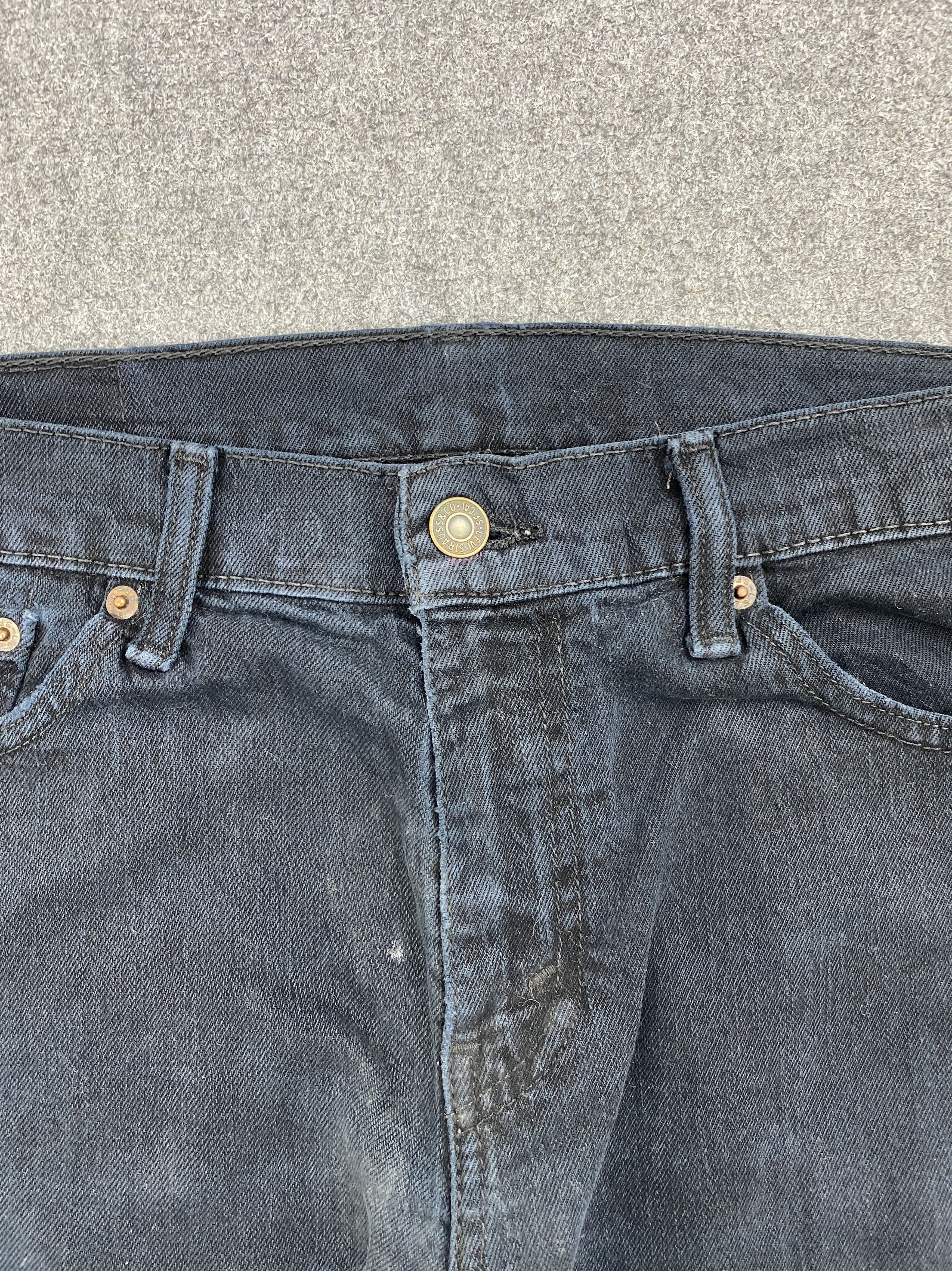 Levi's × Vintage Distressed Vintage Levis Faded Black Jeans Size US 33 - 10 Thumbnail