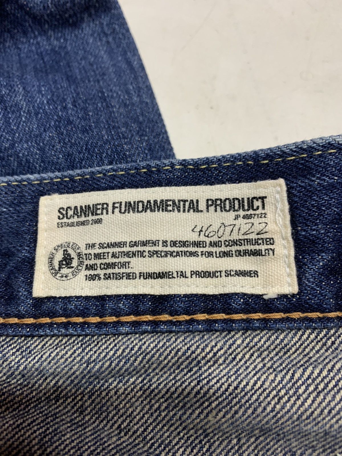 Designer × Japanese Brand Vintage jeans scanner fundamental product Size US 34 / EU 50 - 13 Thumbnail