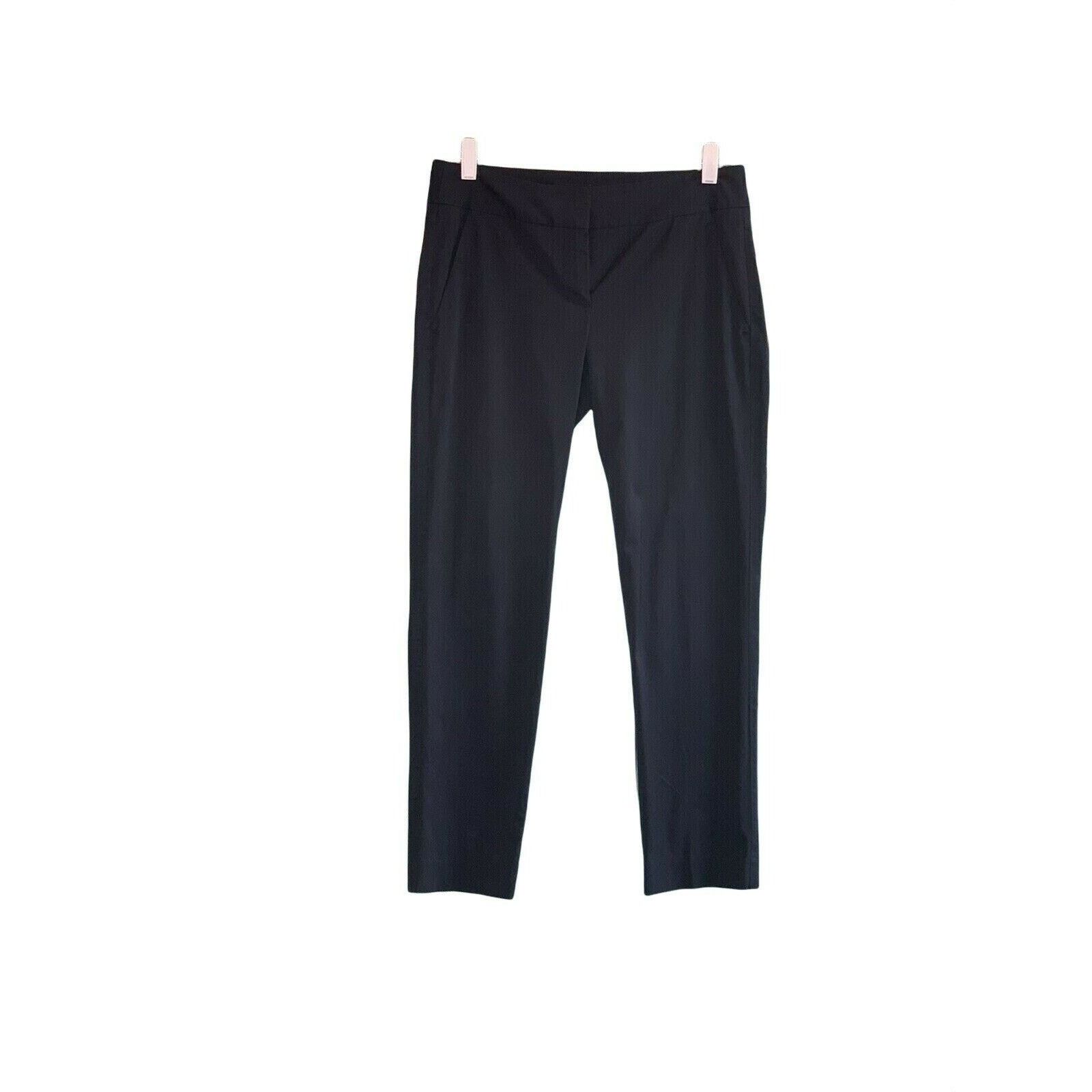 Theory Theory Navy Blue Straight Leg Dress Pants Size 4 Size 27" / US 4 / IT 40 - 6 Thumbnail