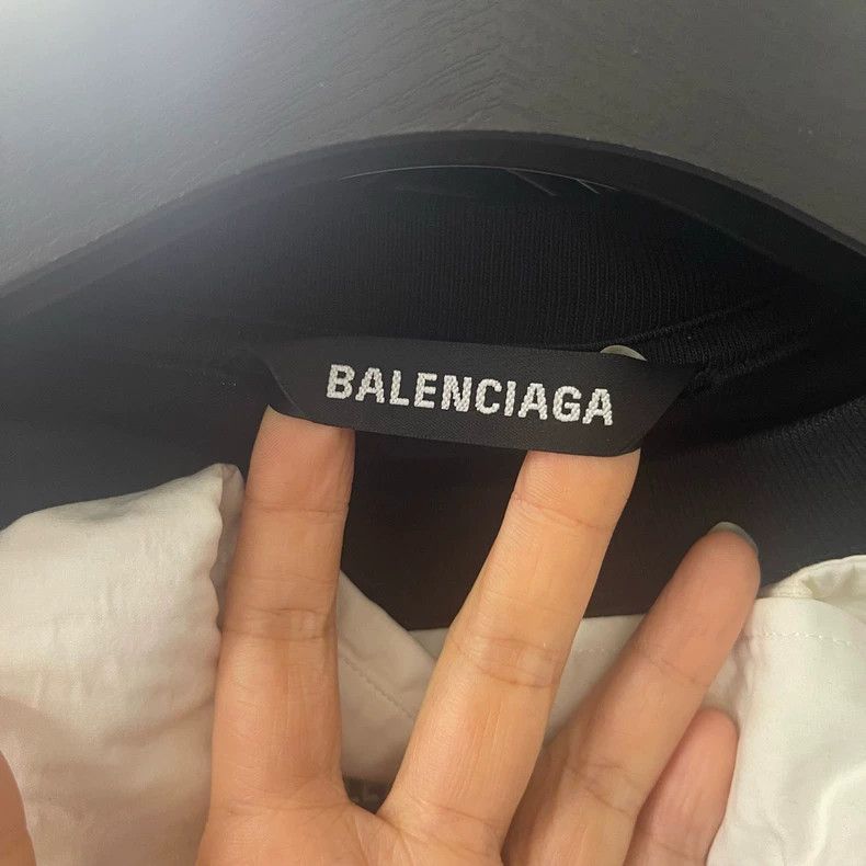 Balenciaga Balenciaga Fake two shirts with long sleeves 2502-Nextarrow Size US XS / EU 42 / 0 - 3 Thumbnail